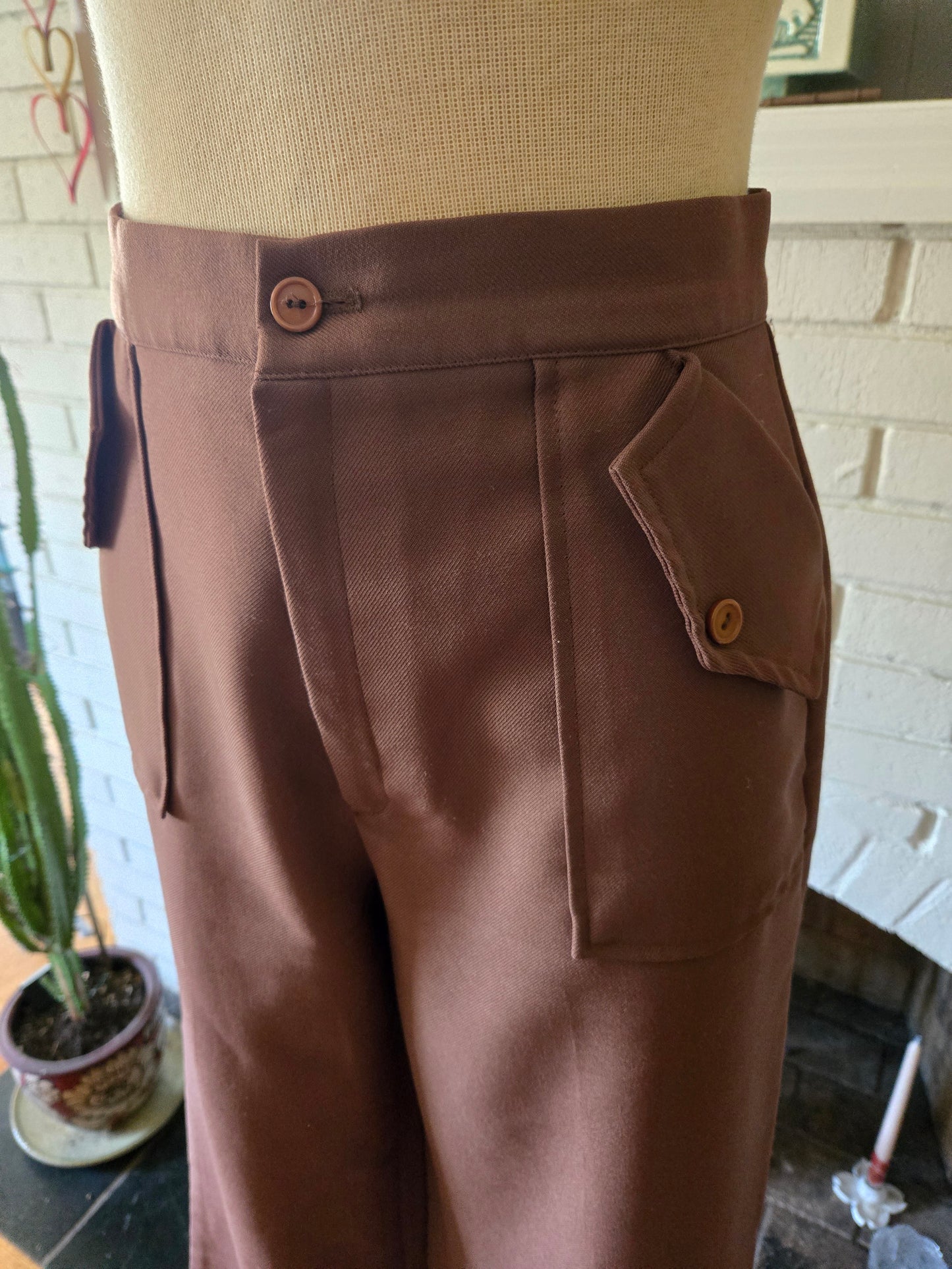 Vintage Brown Pants by JC Penney