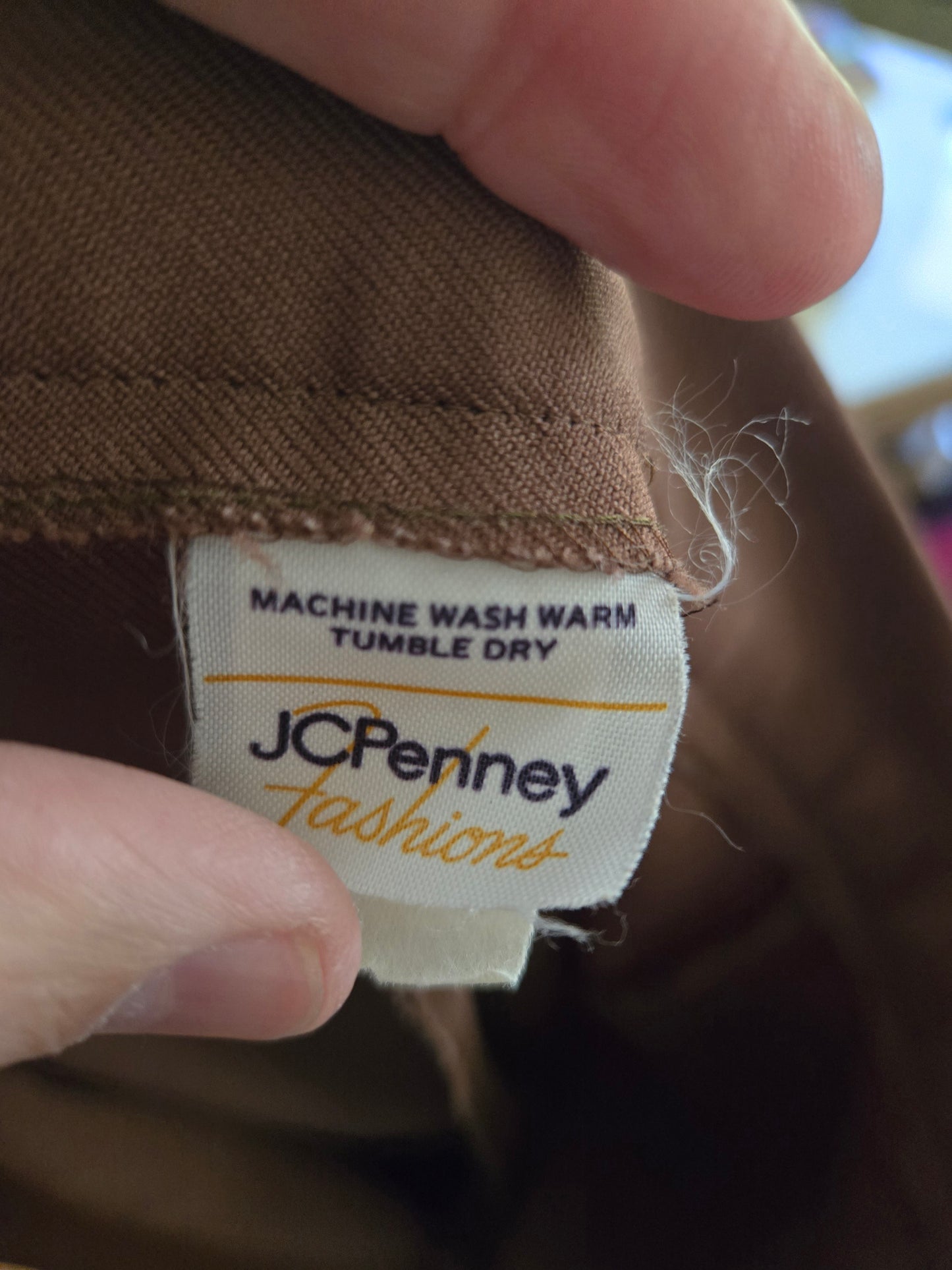 Vintage Brown Pants by JC Penney