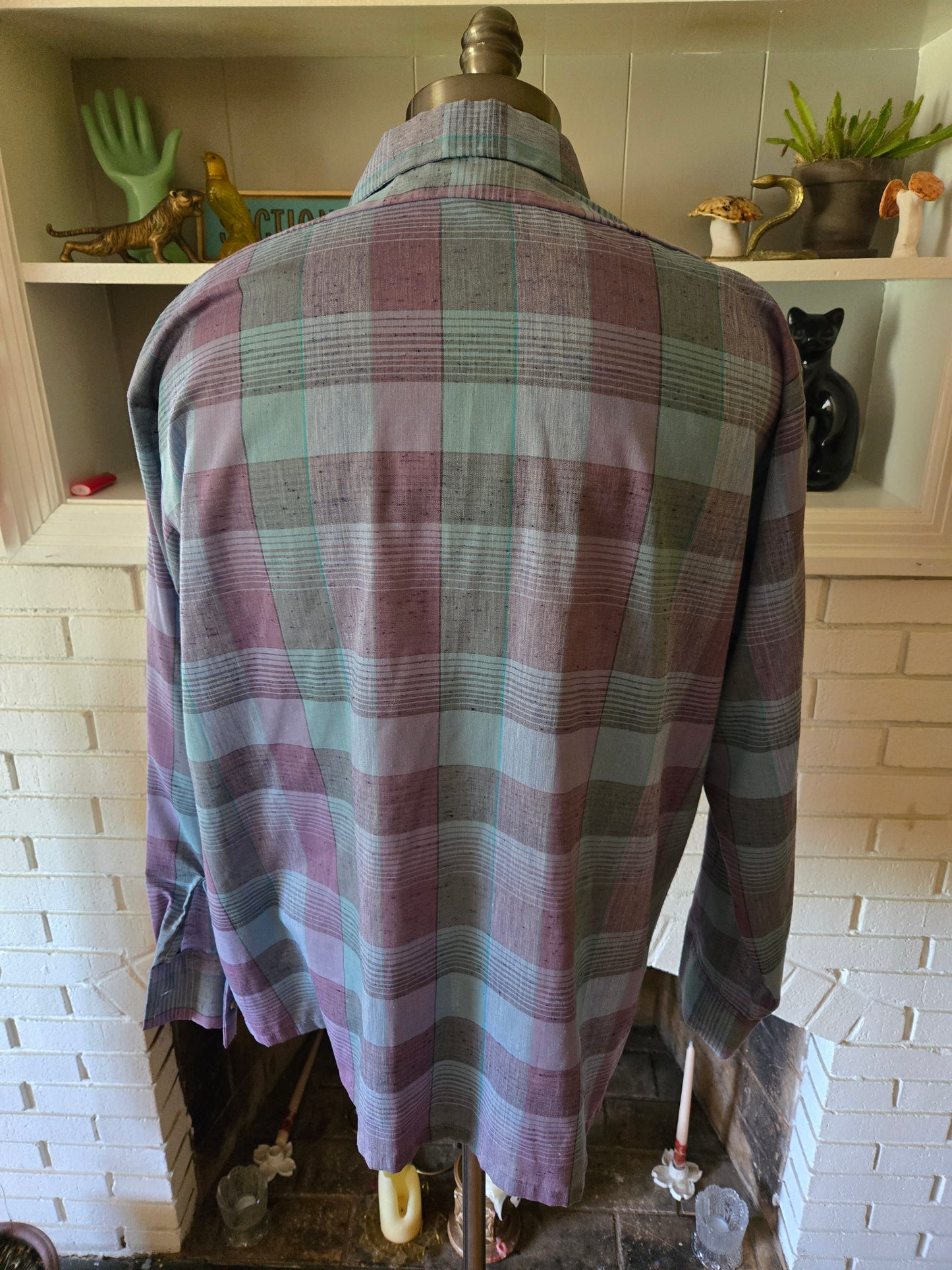 Vintage Long Sleeve Button Down Shirt by Charlie Brown