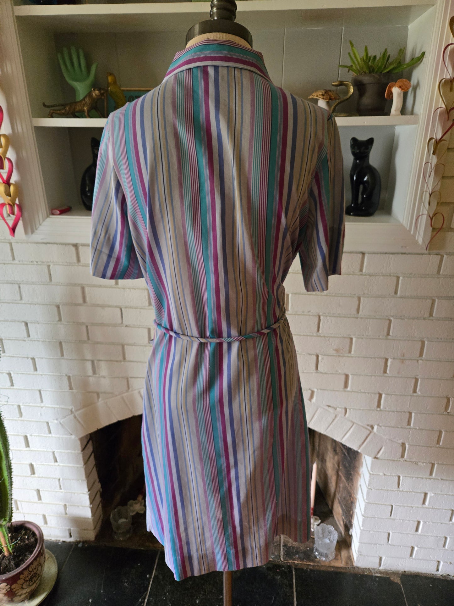 Vintage Short Sleeve Dress by Sears Zip and Dash