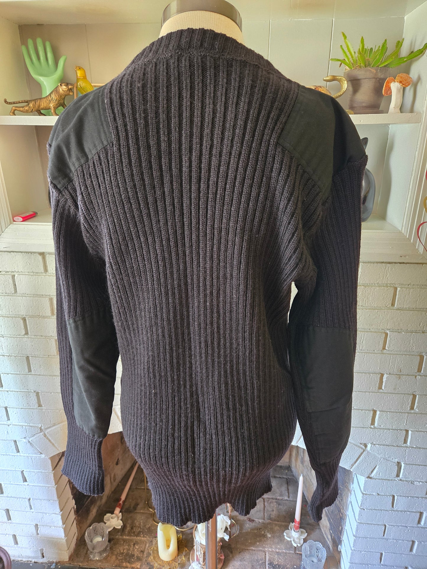 Vintage Long Sleeve British Commando Woolly Pully Sweater by Brigade Quartermasters