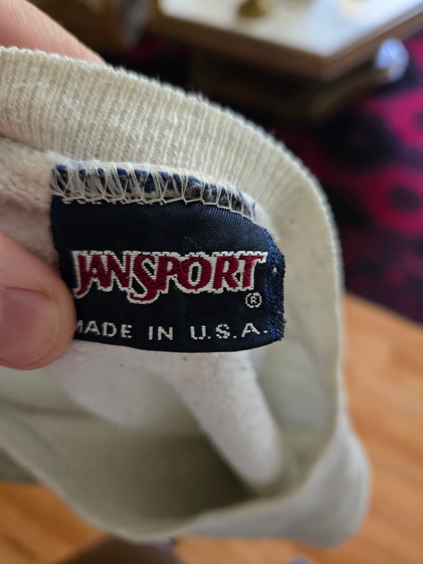 Vintage Long Sleeve Roanoke College Alumni Sweatshirt by Jansport