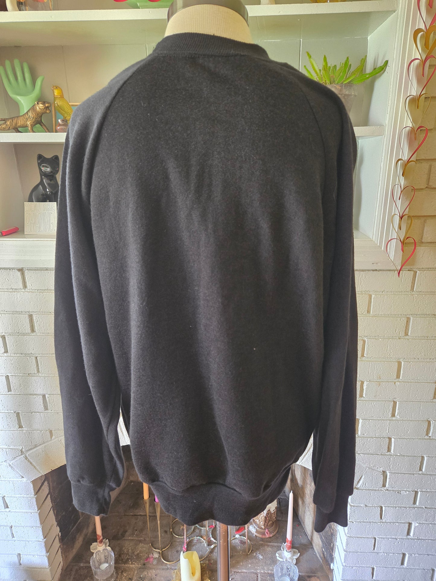 Vintage Long Sleeve Woburn Wild Animal Kingdom Sweatshirt by Crown Quality Sportswear