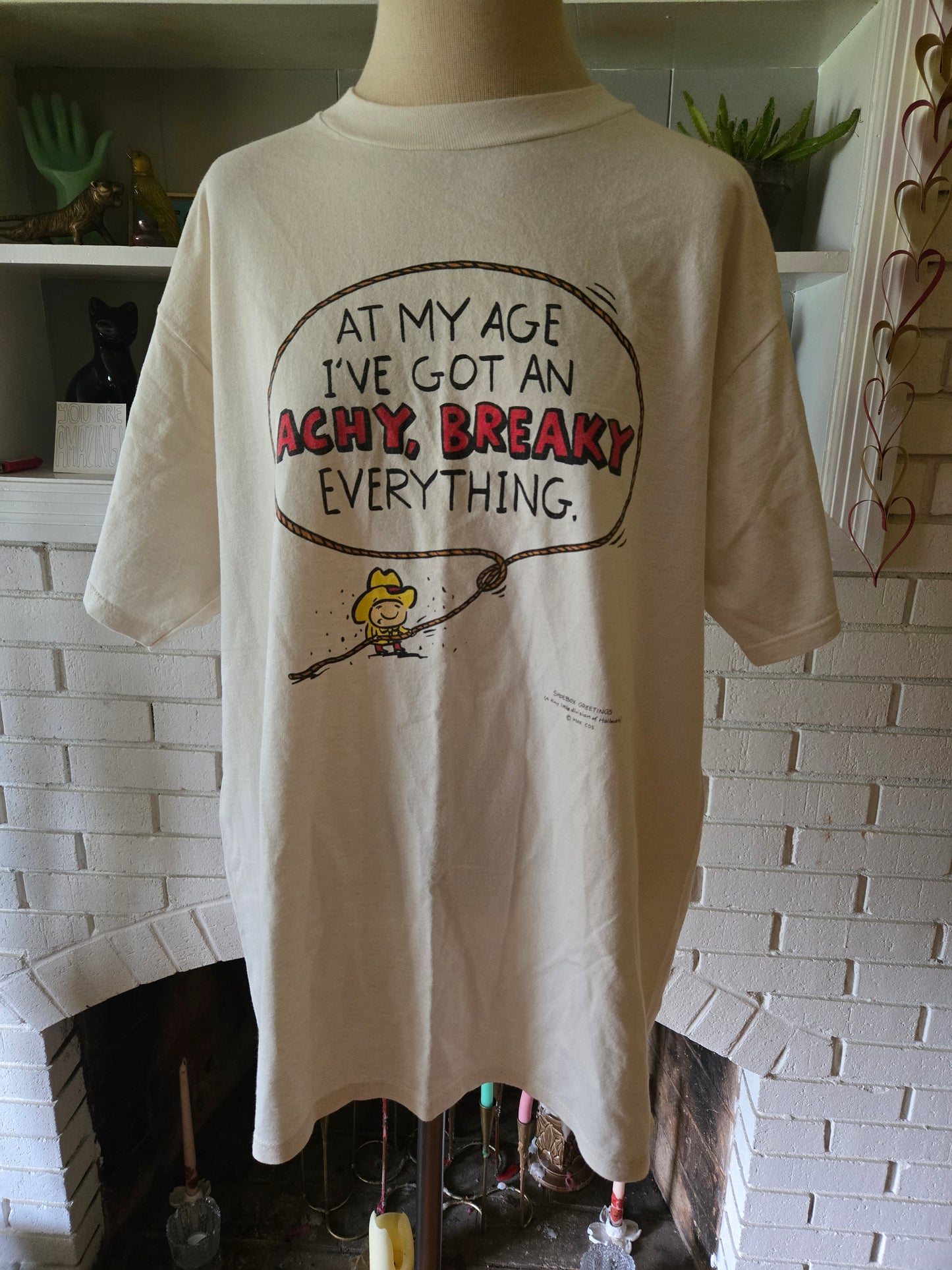 Vintage Shoebox Greetings T Shirt by Jerzees