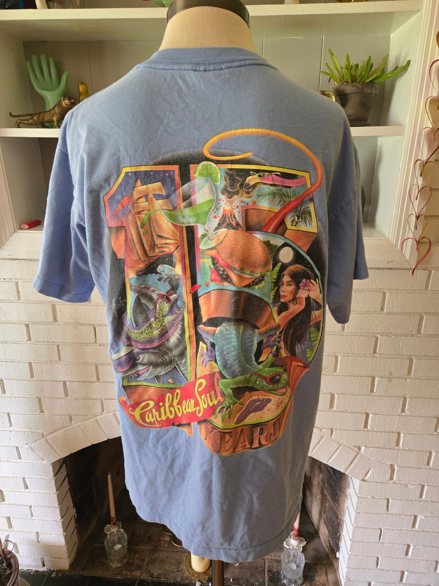 Vintage Margaritaville 15th Anniversary T Shirt by Caribbean Soul