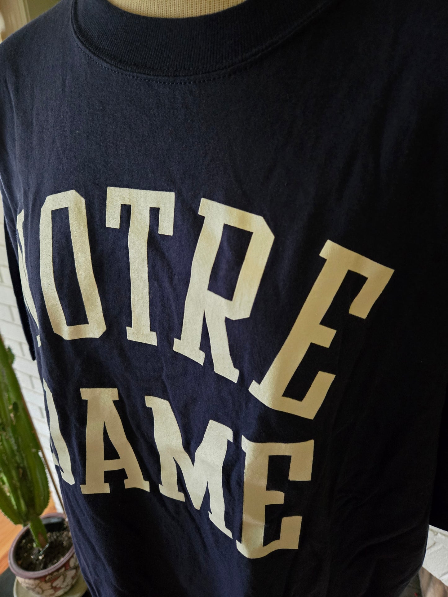 Vintage Notre Dame T Shirt by Russell Athletic UNWORN!!!