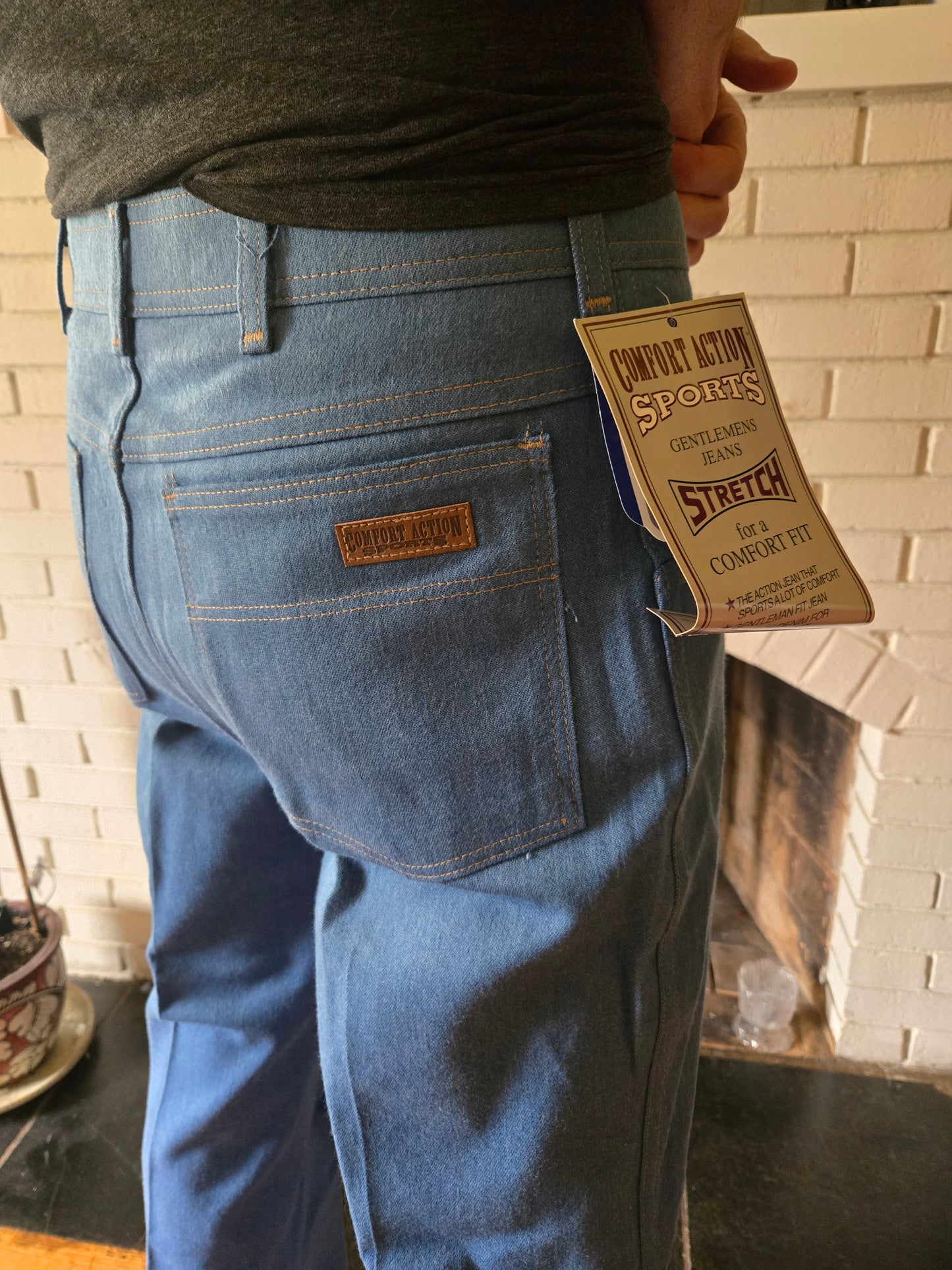 Vintage Burlington Stretch Denim Pants UNWORN!!!