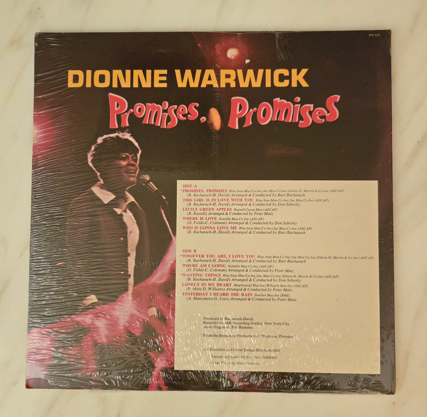 Dionne Warwick Promises, Promises Album UNOPENED!