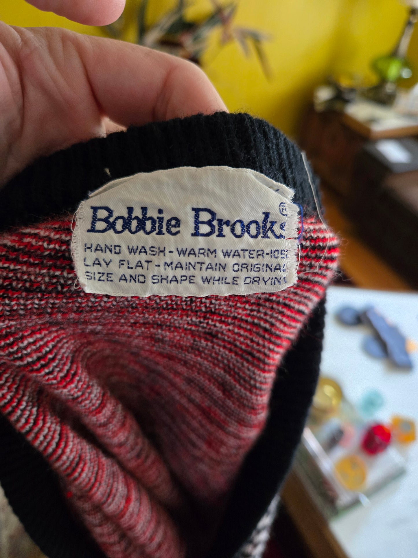 Vintage Long Sleeve Cardigan Sweater by Bobbie Brooks
