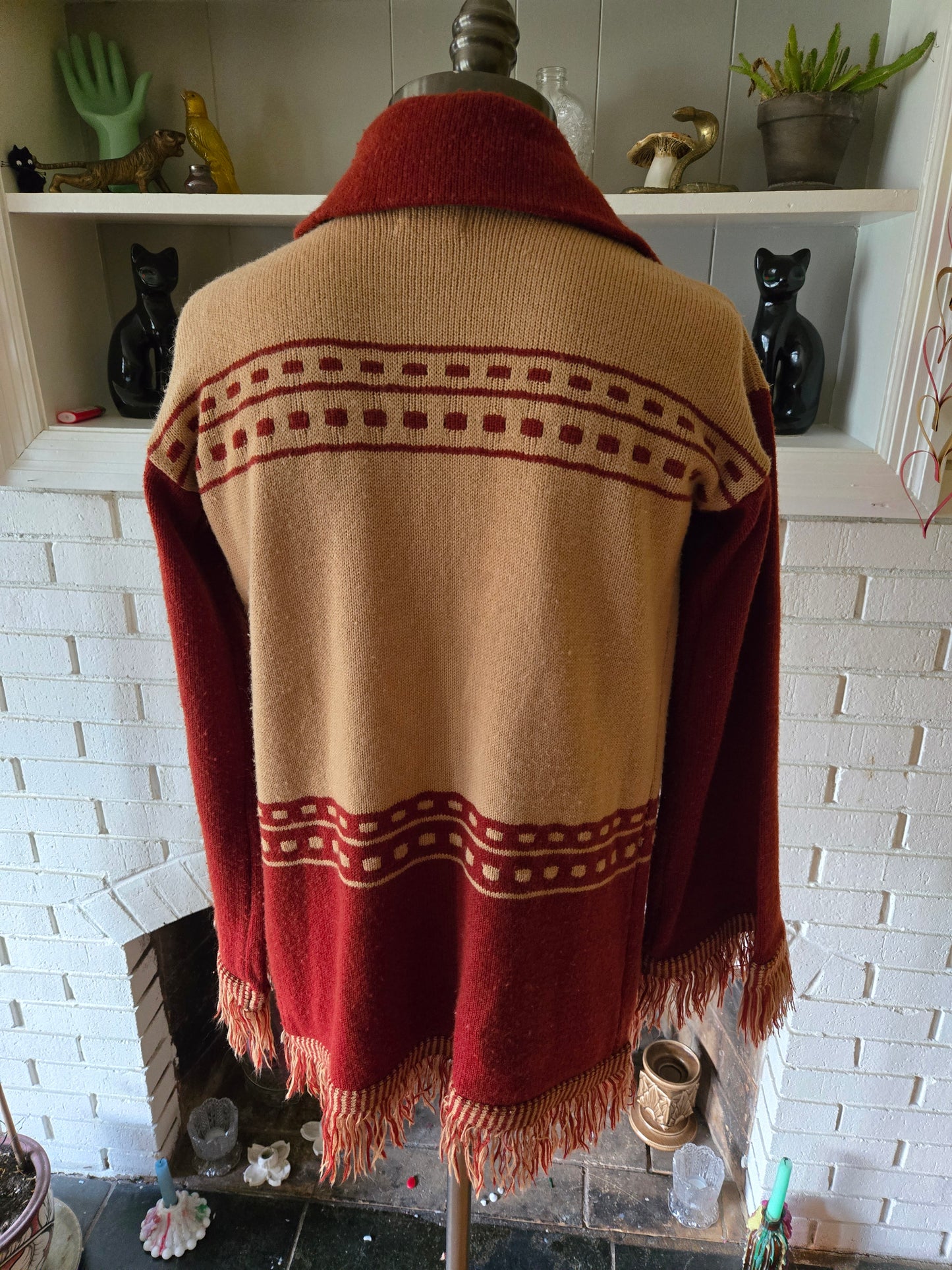 Vintage Long Sleeve Cardigan Sweater by Ormond Fashions