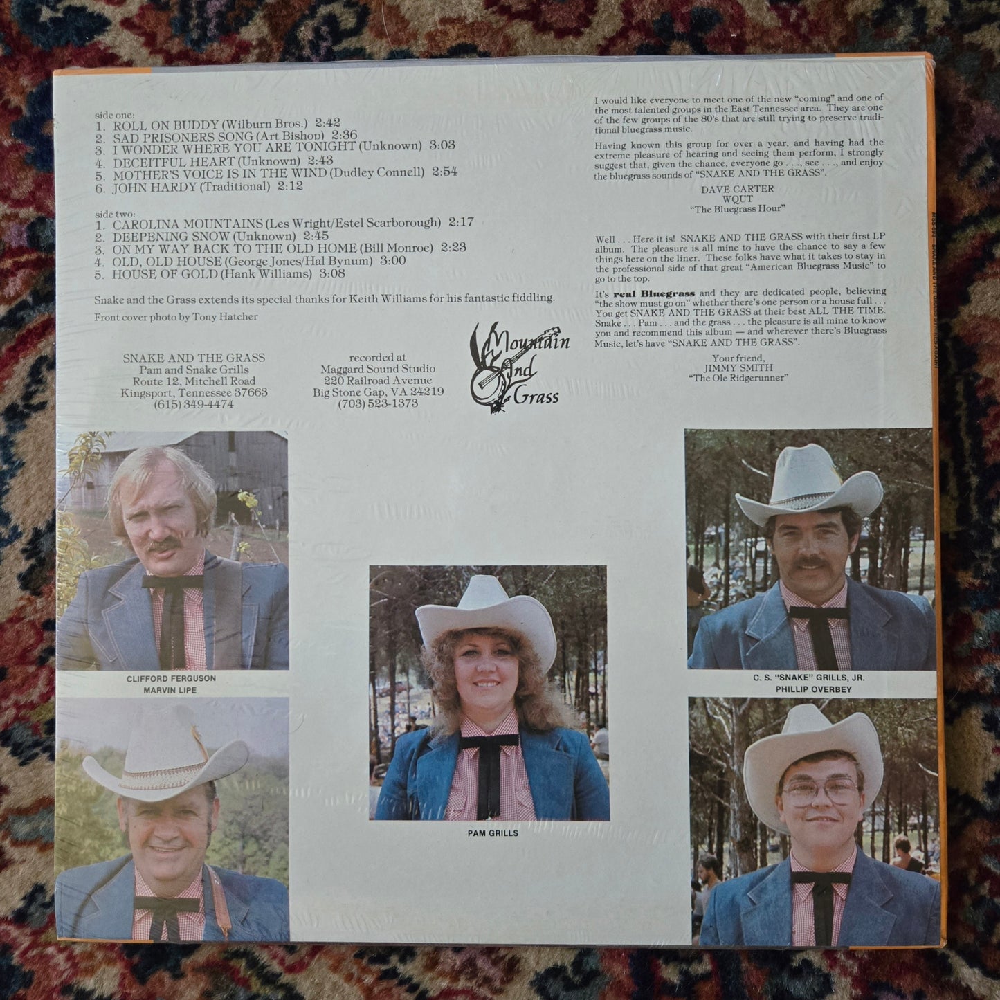 Snake and the Grass Strikes Again Vinyl Record UNOPENED!