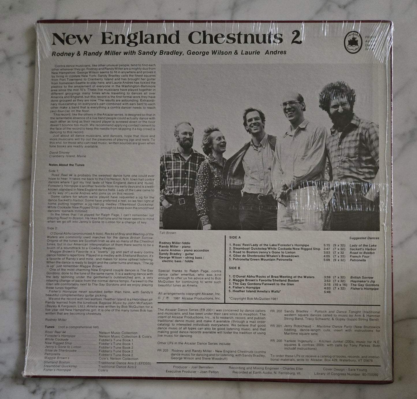 Rodney and Randy Miller New England Chestnuts 2 Vinyl Record UNOPENED!