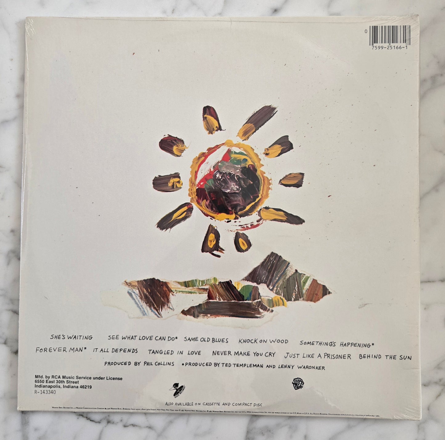 Eric Clapton Behind The Sun Vinyl Record UNOPENED!