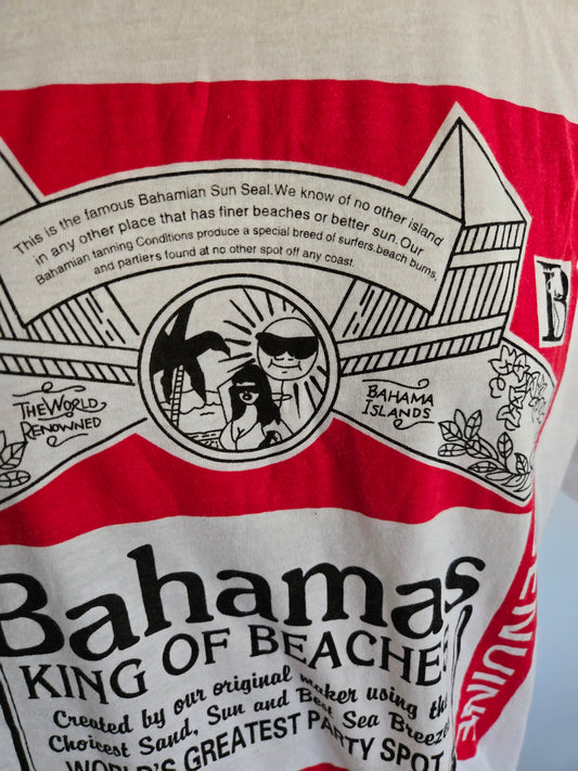 Vintage Bahamas T Shirt by Dorsett Sportswear