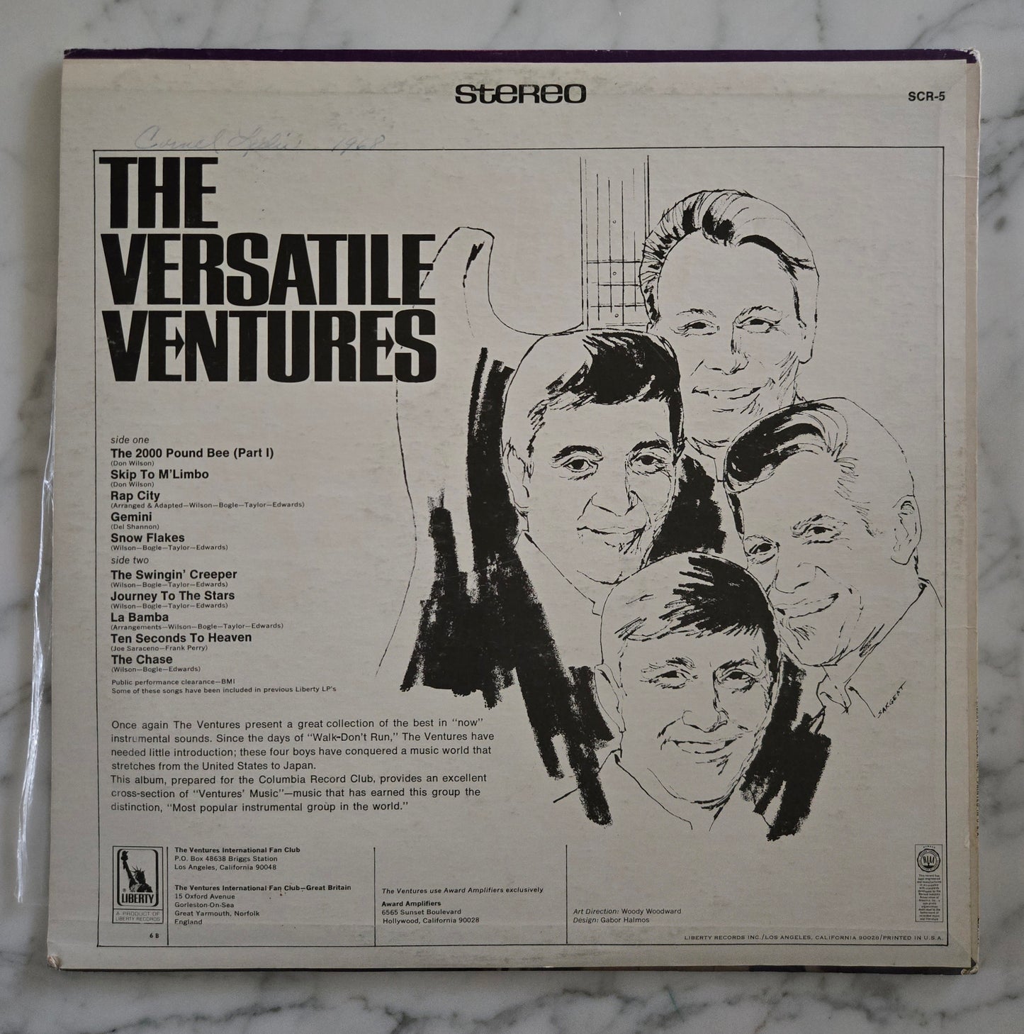 The Versatile Ventures Vinyl Record UNOPENED!