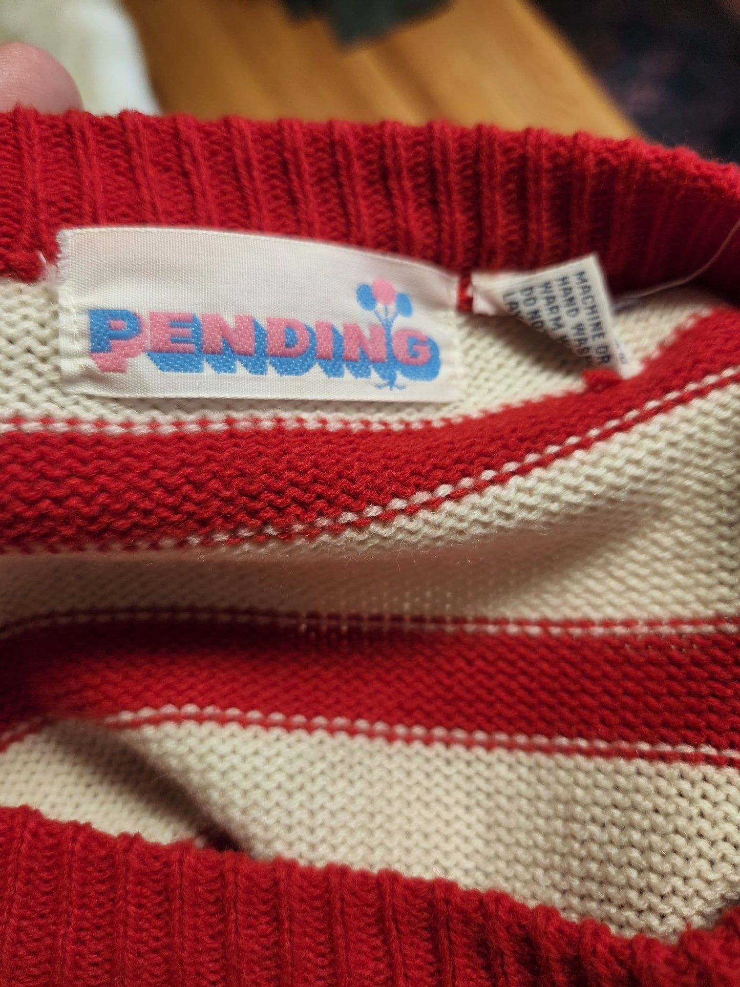 Vintage Long Sleeve Sweater by Pending