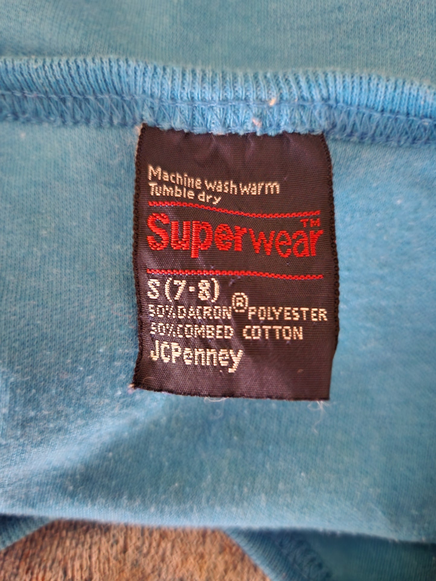Vintage Tiny Sleeveless Shirt by JC Penney Superwear