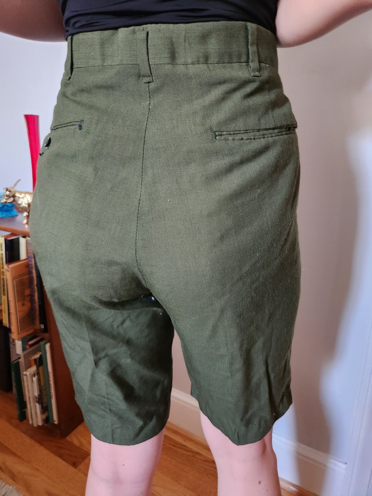 Vintage Green Shorts by Stuart McGuire Sportswear