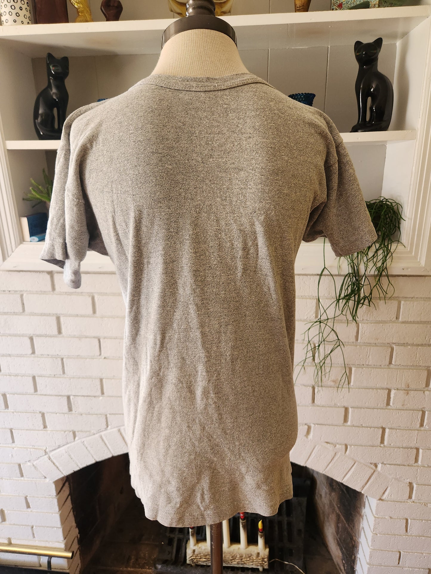 Vintage Gray Bultaco Motorcycle T Shirt by Champion