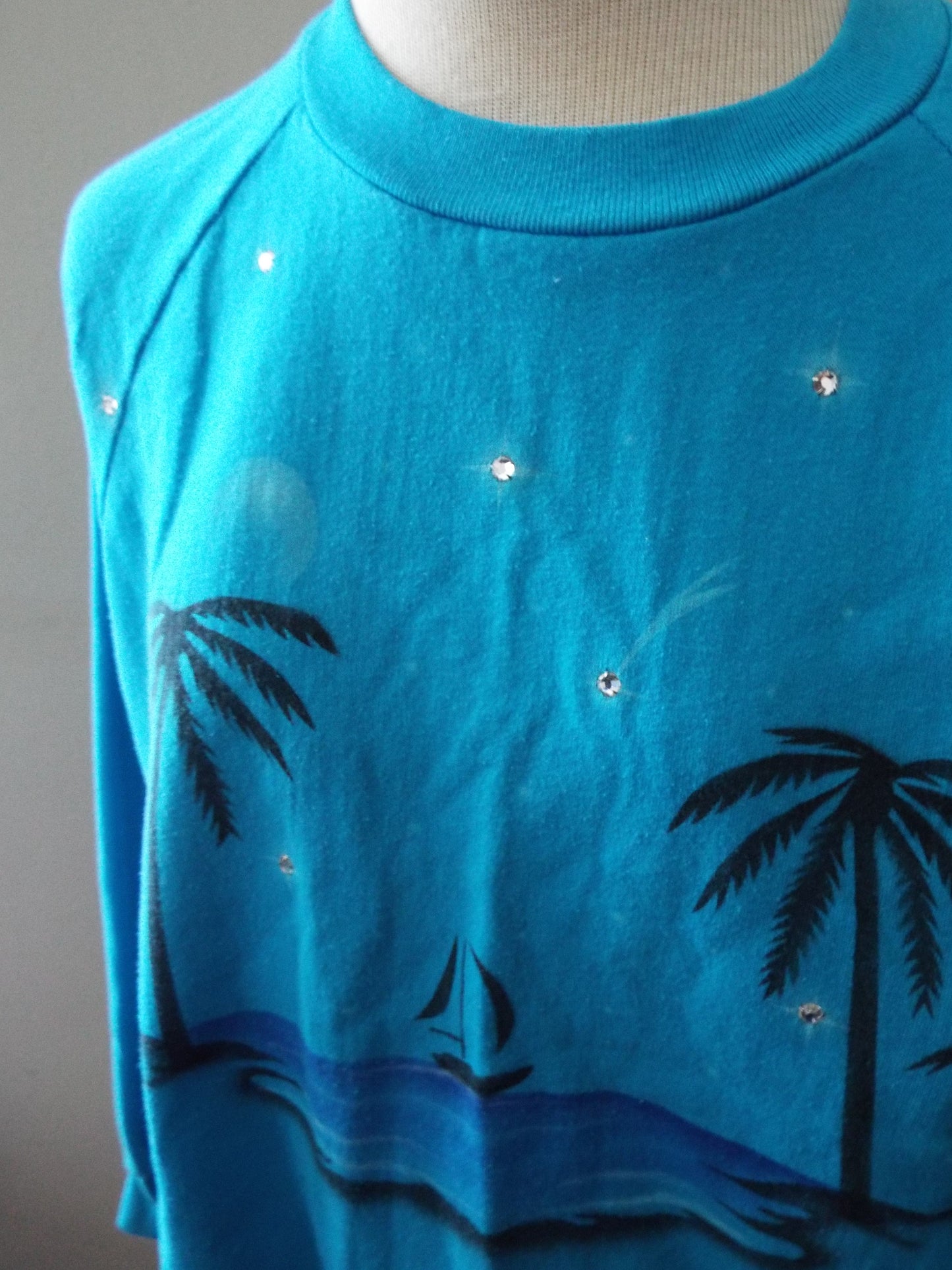 Vintage Air Brushed Beach Sweatshirt by Rudman