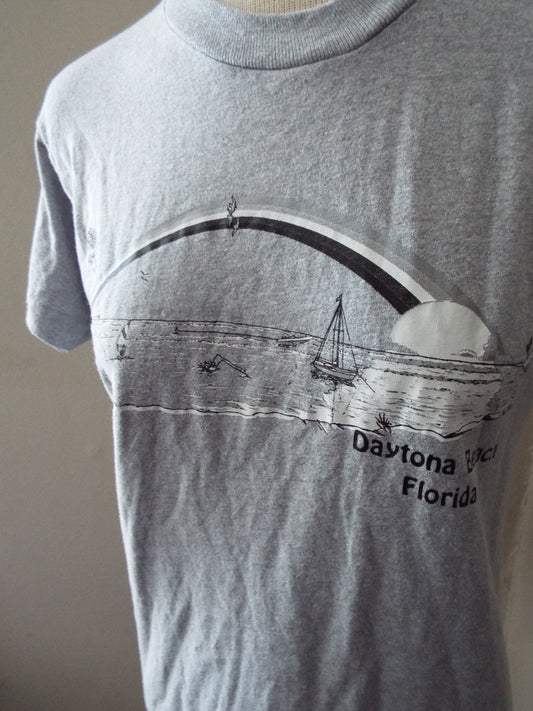 Vintage Daytona Beach Florida T Shirt by Screen Stars