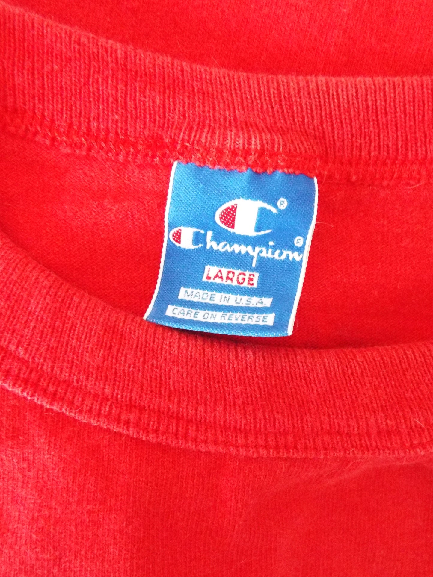Vintage York College T Shirt by Champion