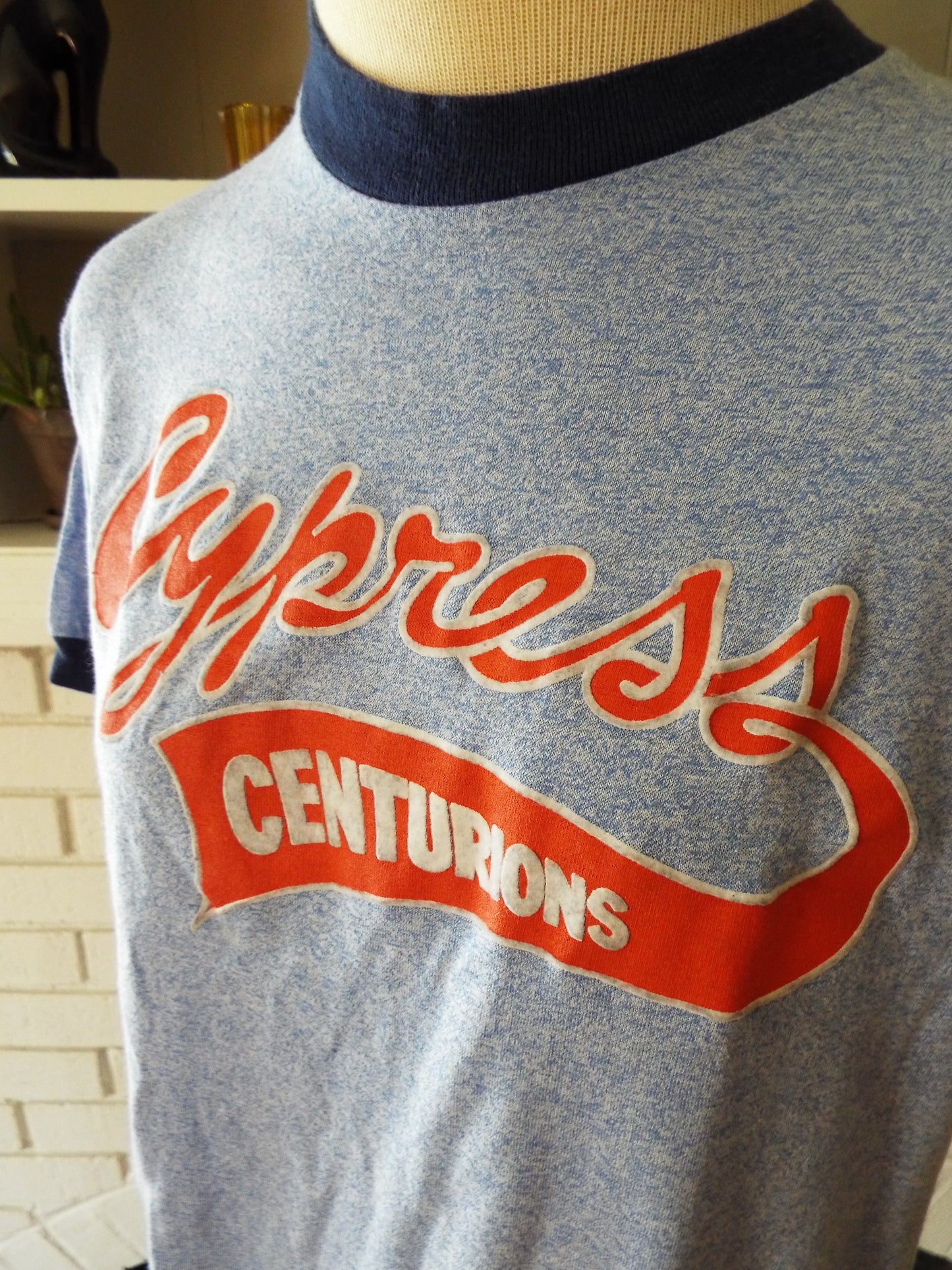 Vintage Cypress Centurions Ringer T-Shirt by Collegiate Pacific
