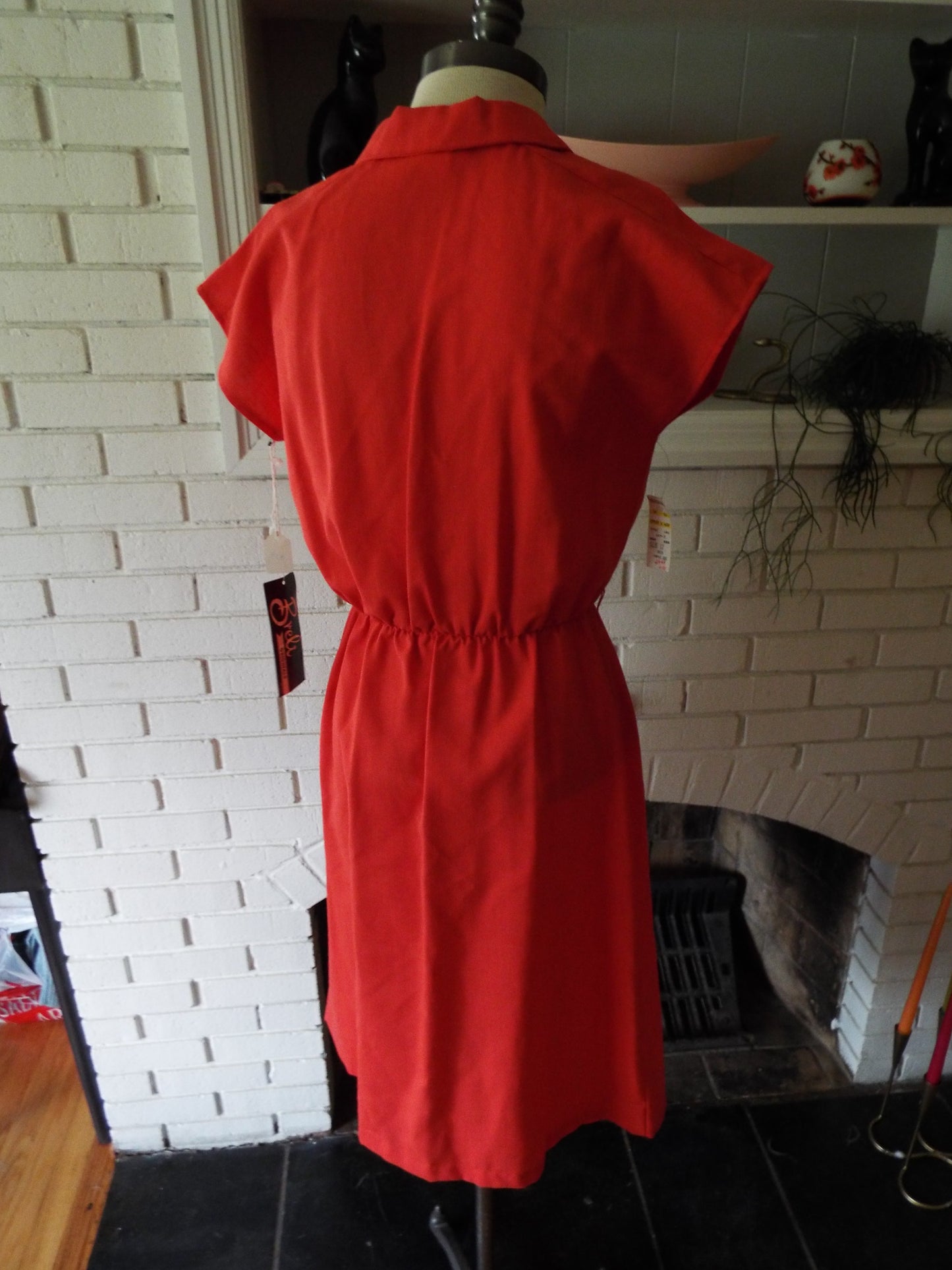 Vintage Sleeveless Red Dress by Breli...UNWORN!!