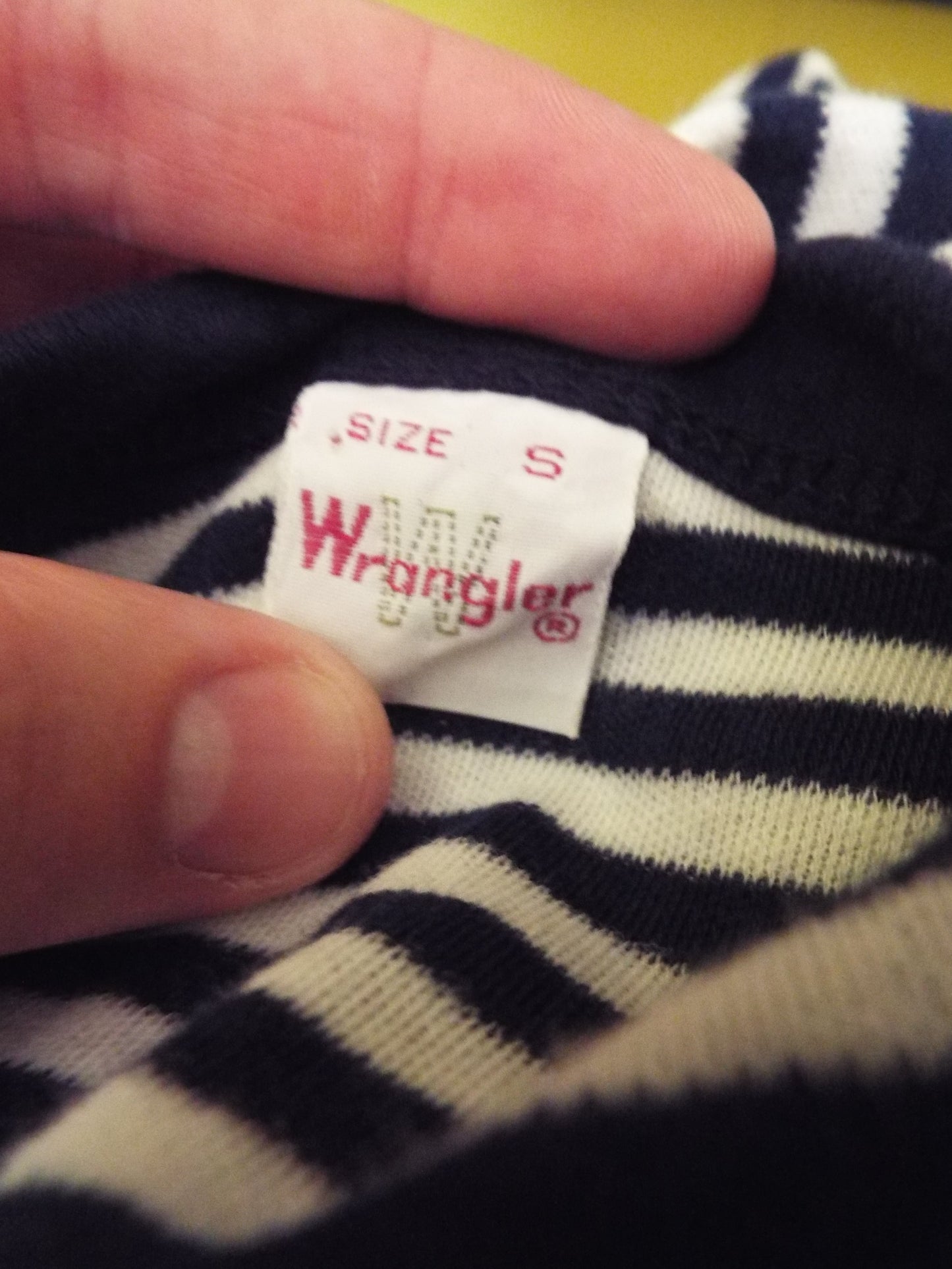Vintage Sleeveless Blue and White Striped Dress by Wrangler