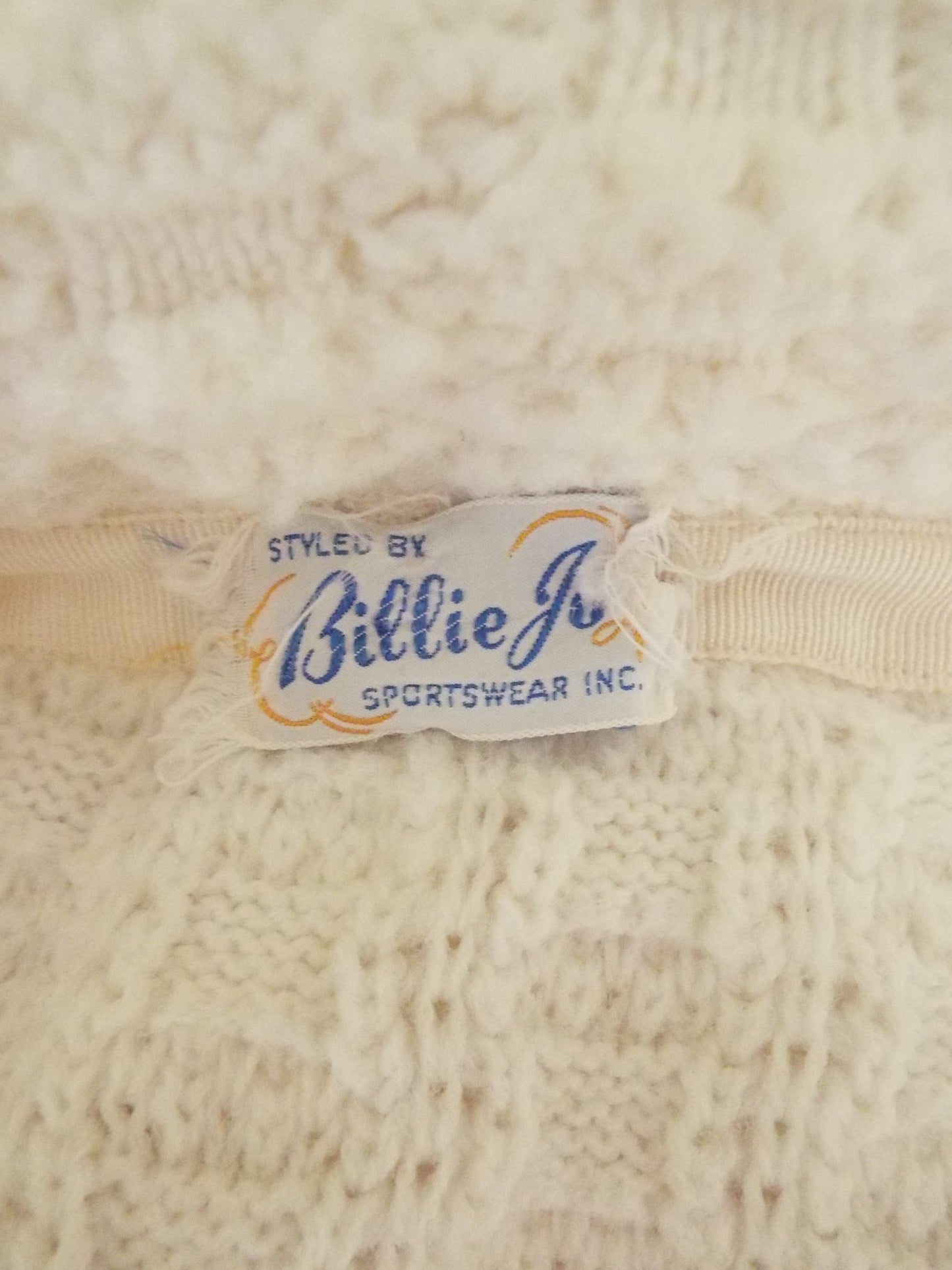 Vintage Long Sleeve Wrap Sweater by Billie Jo