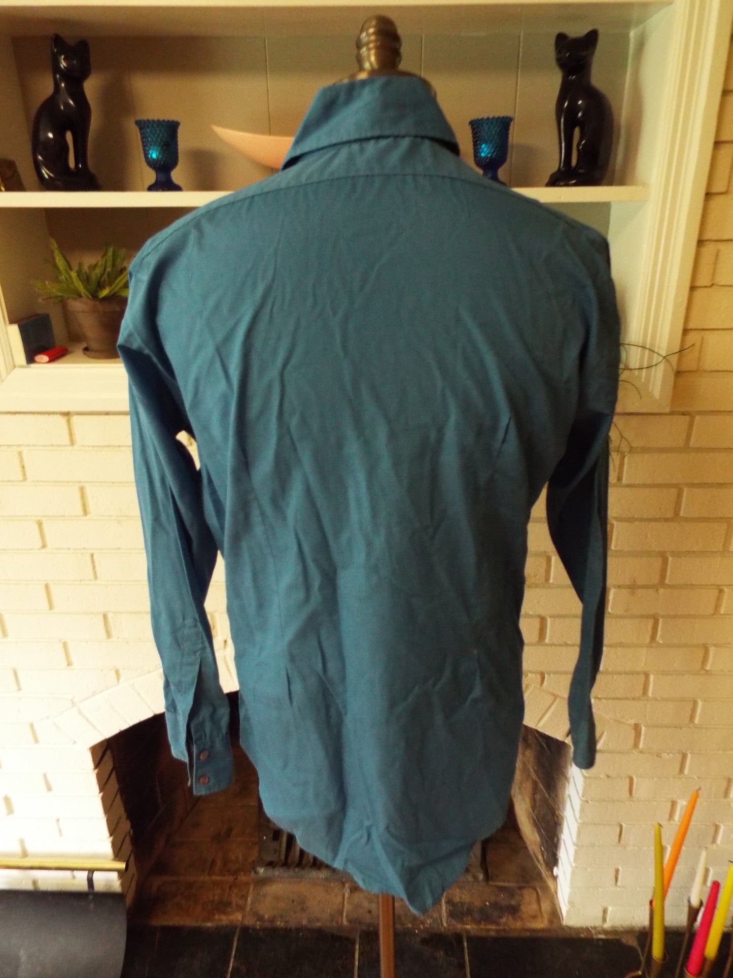 Vintage Button Down Long Sleeve Shirt by Jean Jack
