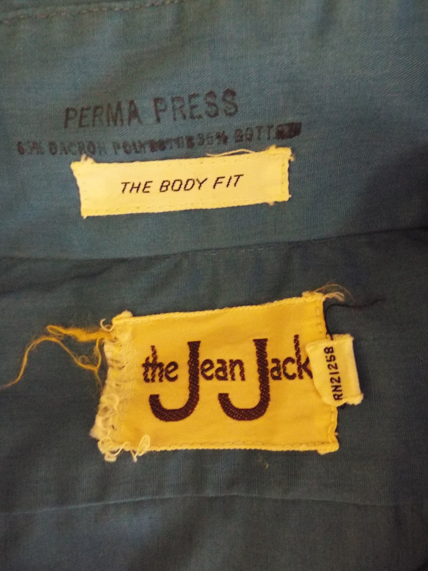 Vintage Button Down Long Sleeve Shirt by Jean Jack