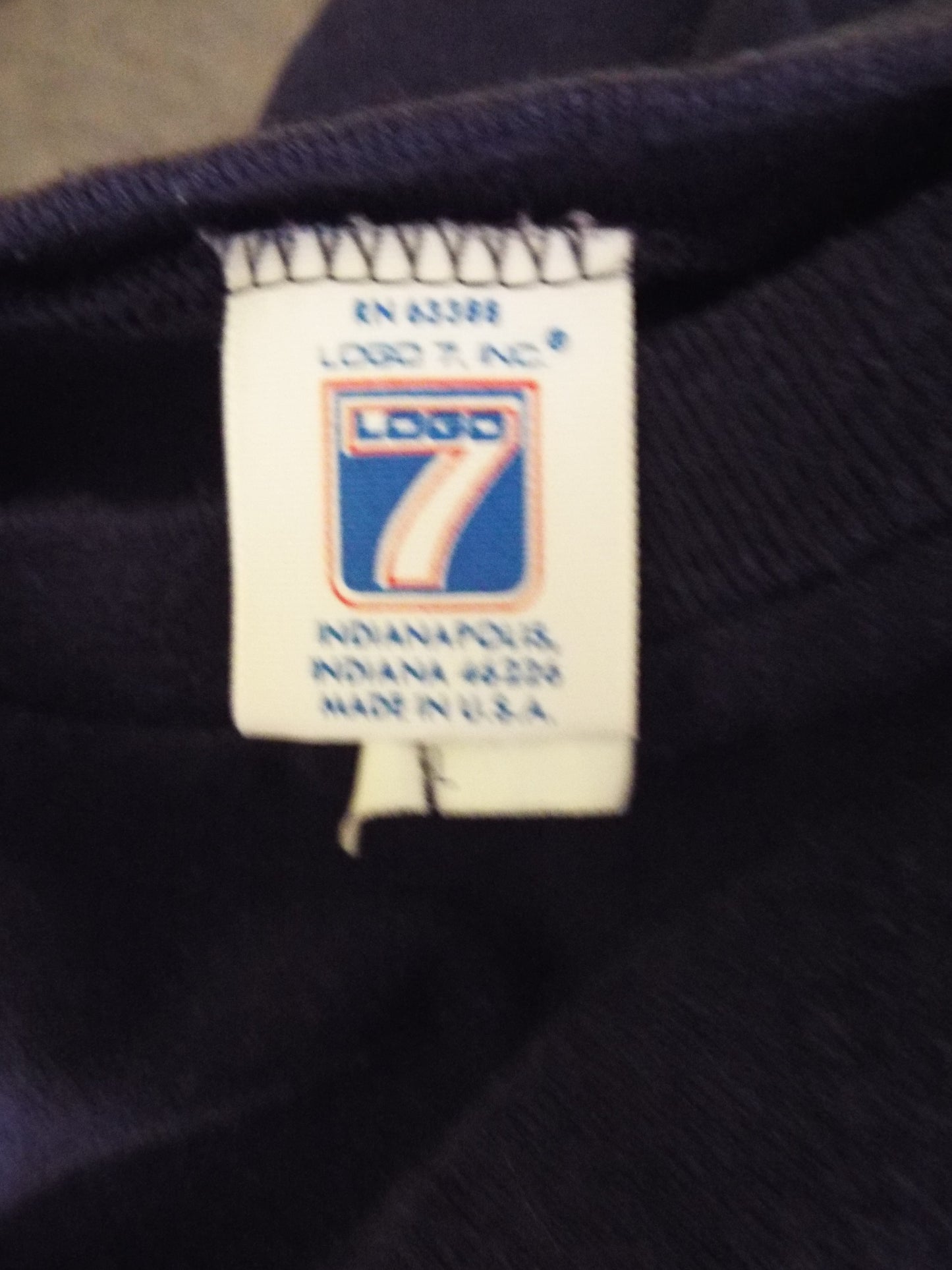 Vintage Short Sleeve Indianapolis Colts Jersey by Logo 7