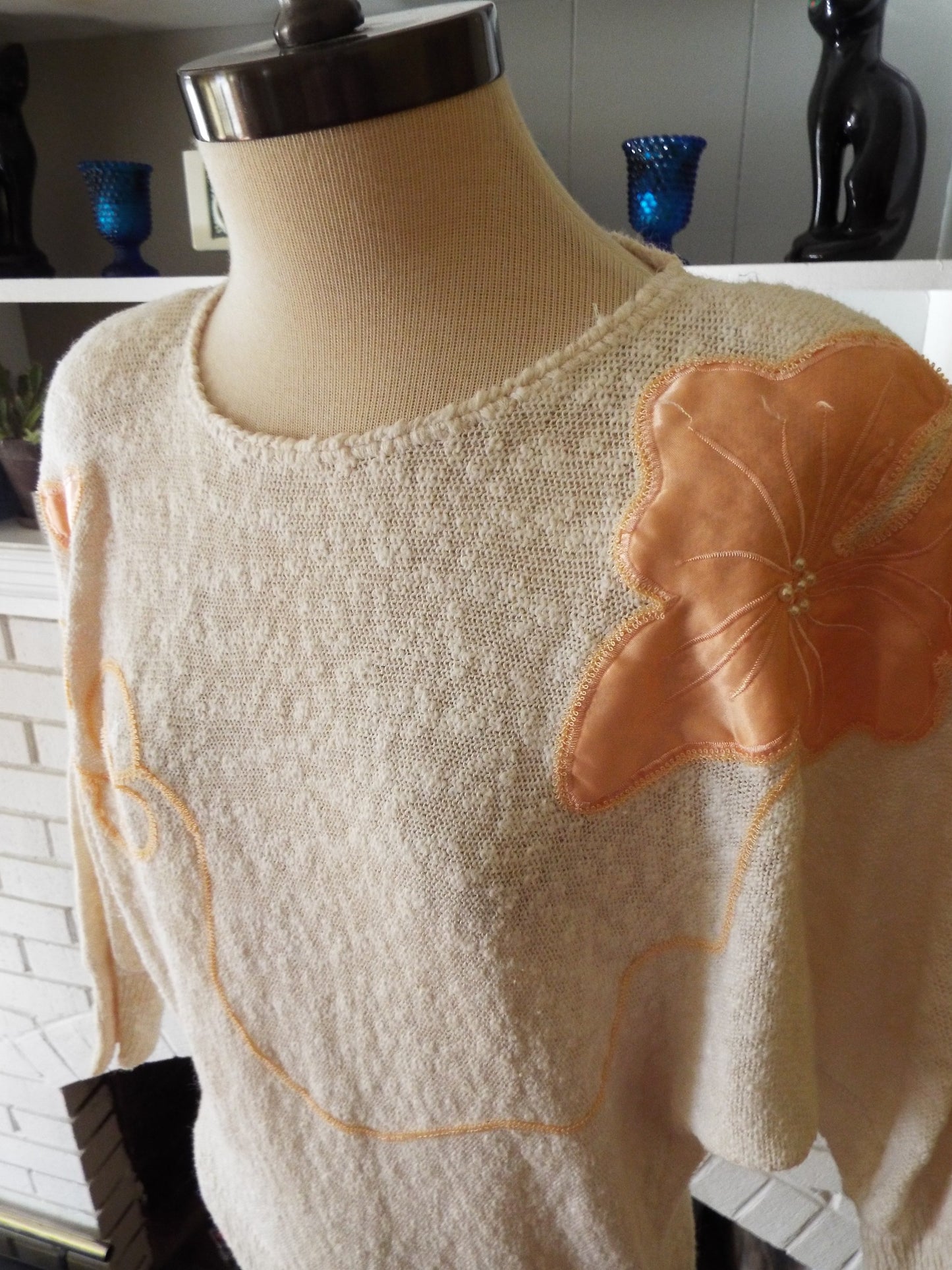 Vintage Floral Sweater by Cloudburst Collection