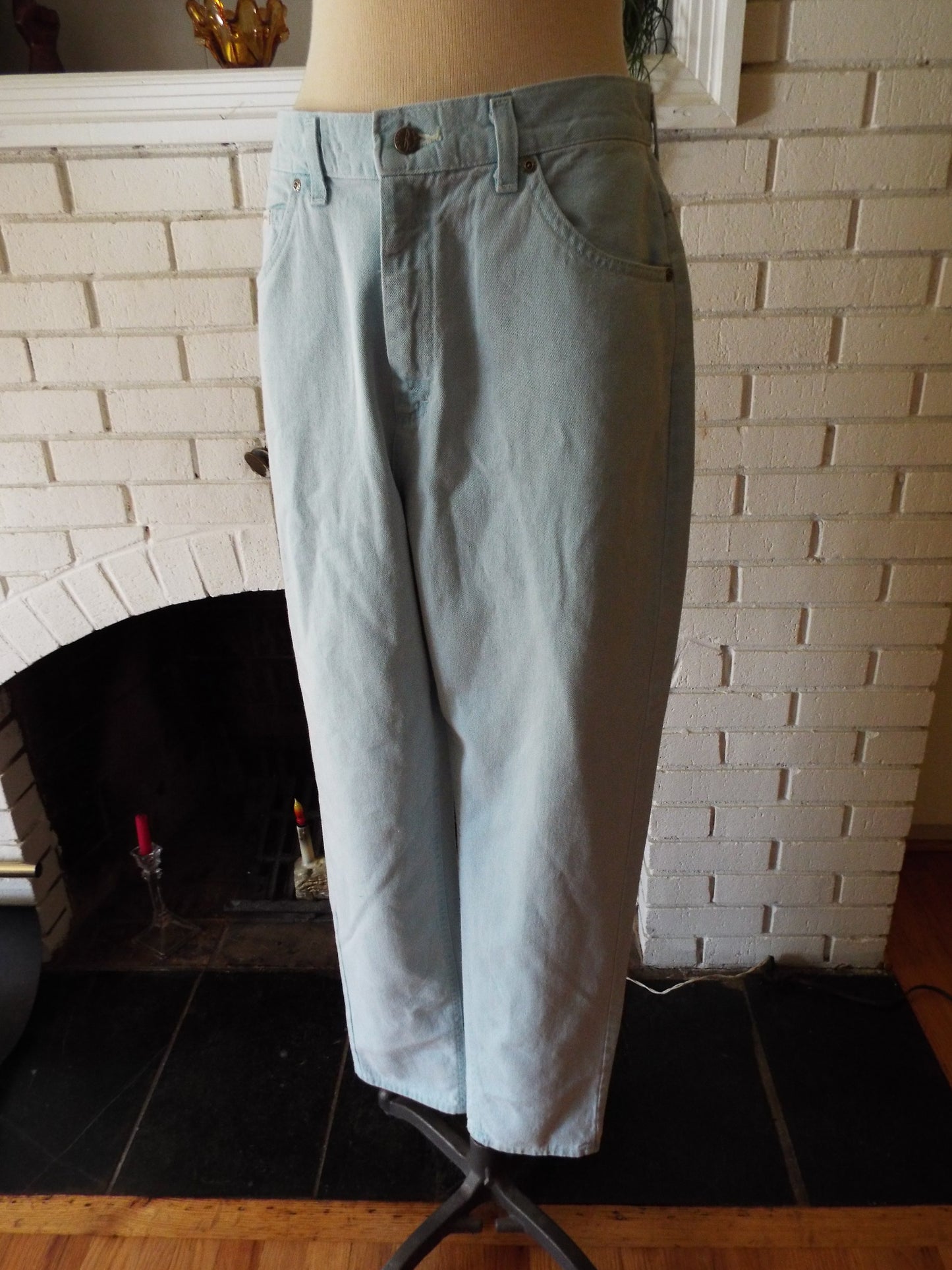 Vintage Denim Light Blue Riders Jeans by Lee