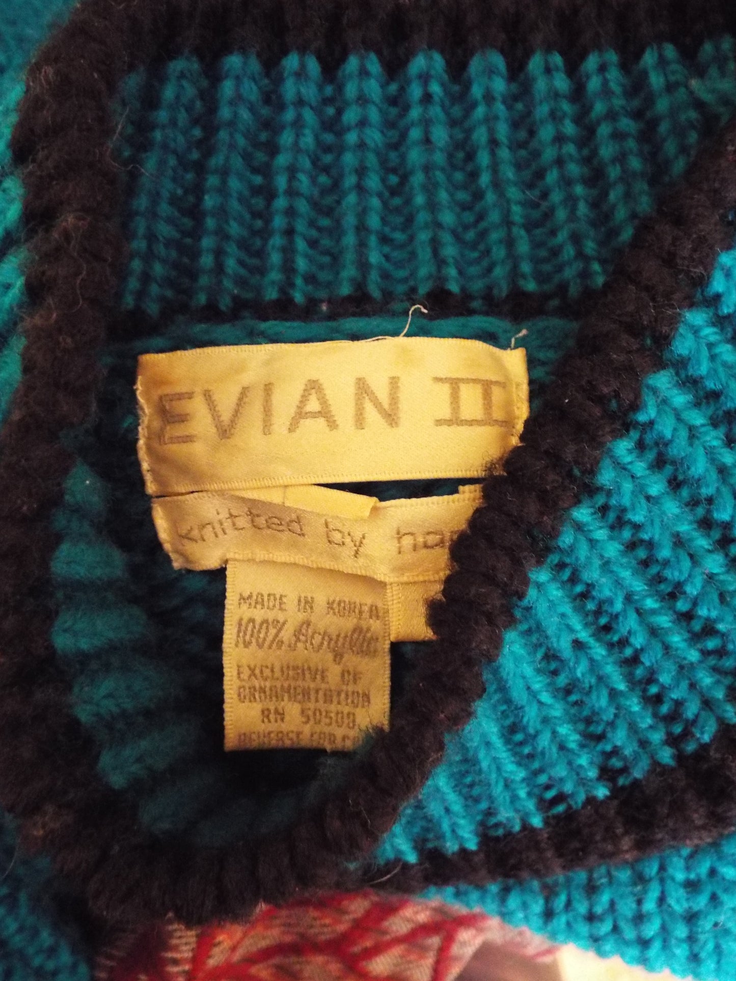 Vintage Teddy Bear Sweater by Evian II