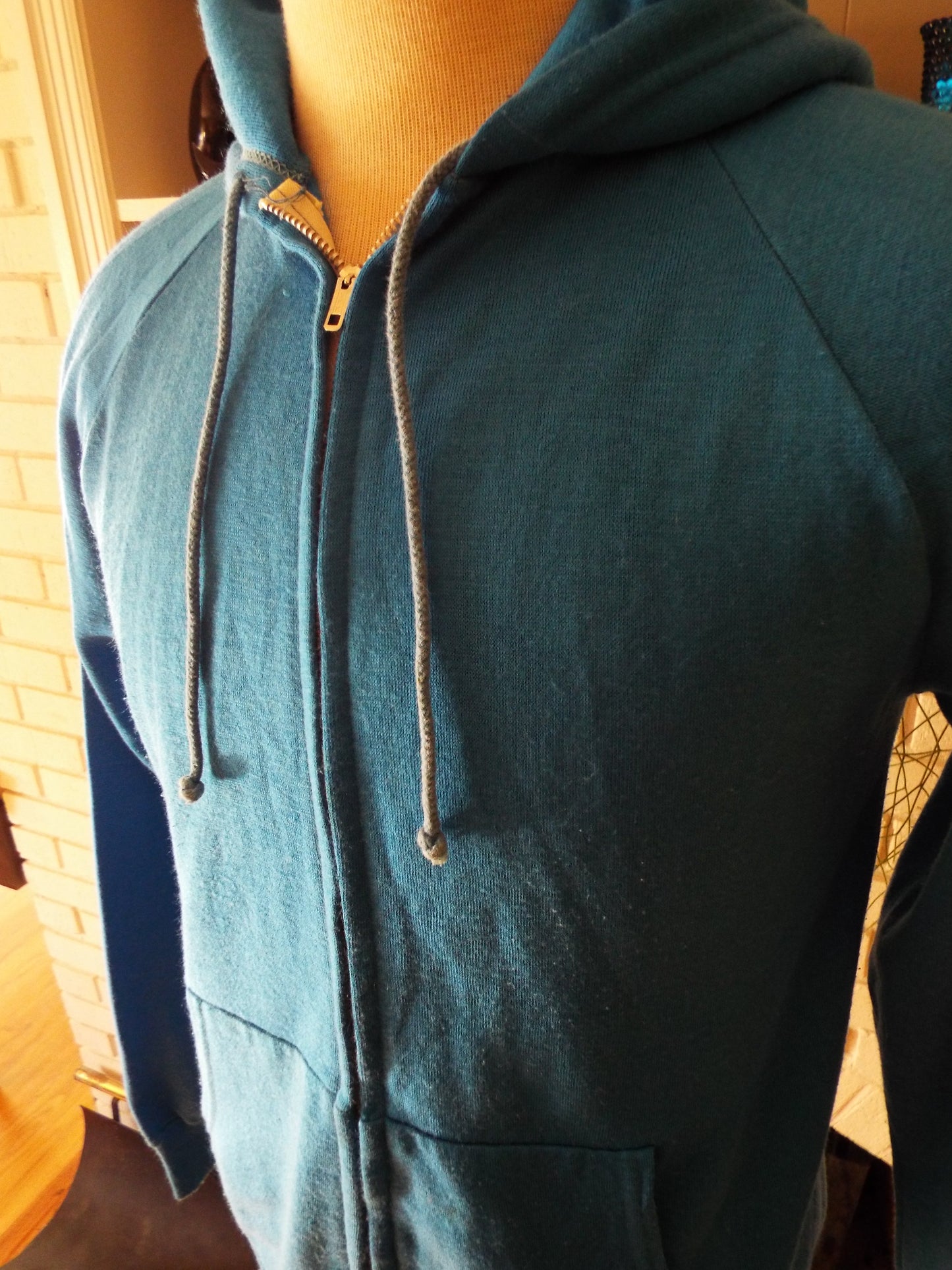 Vintage Electric Blue Hoodie Sweatshirt by Head Start