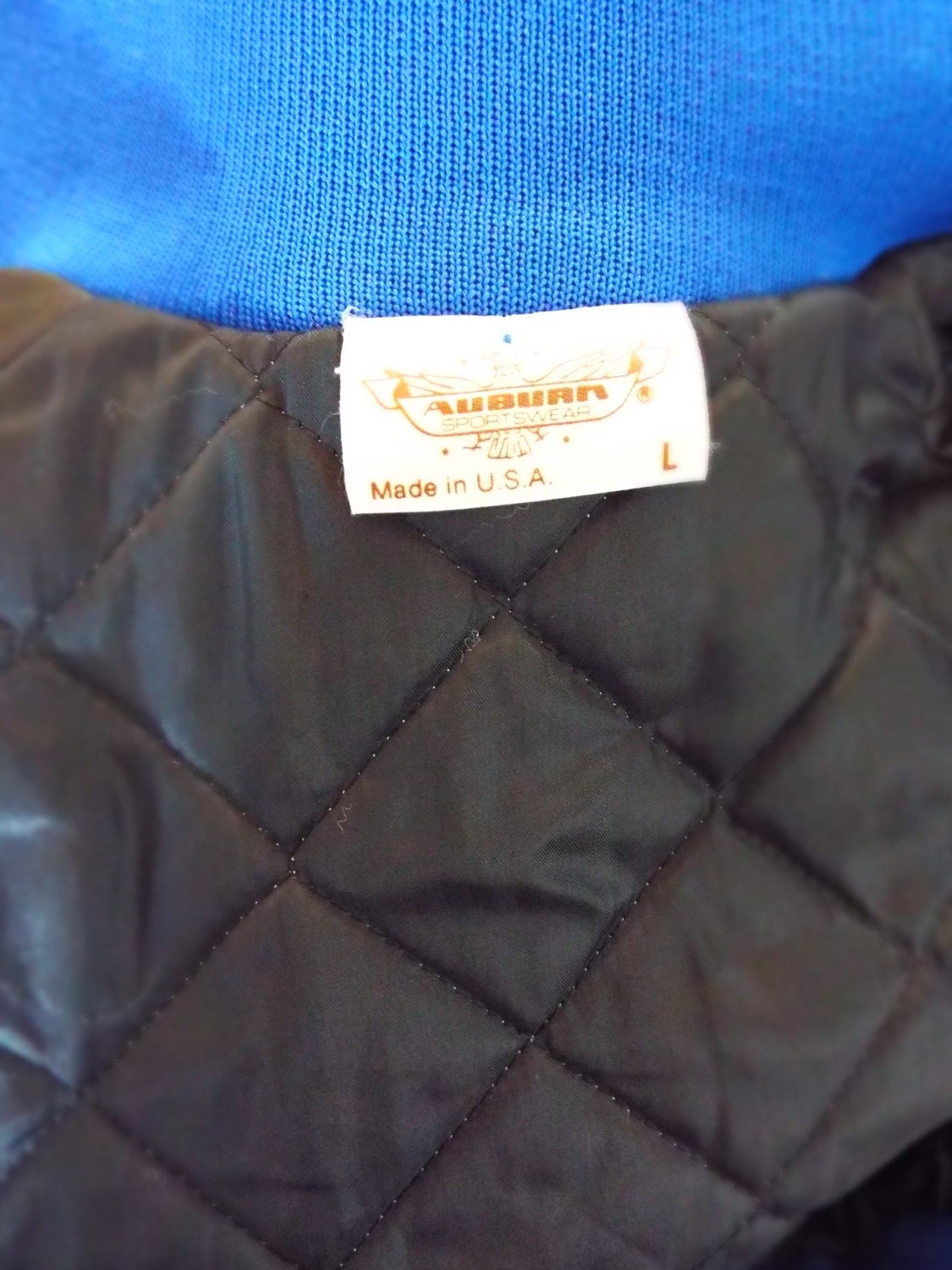 Vintage Satiny Dayton Public Schools Jacket by Auburn Sportswear