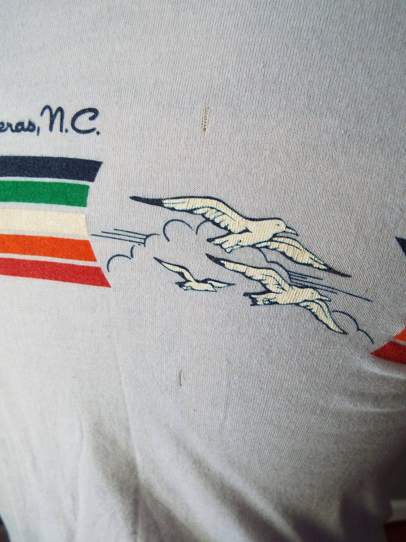 Vintage DEAD STOCK Short Sleeve Cape Hatteras T-Shirt by Collegiate Pacific