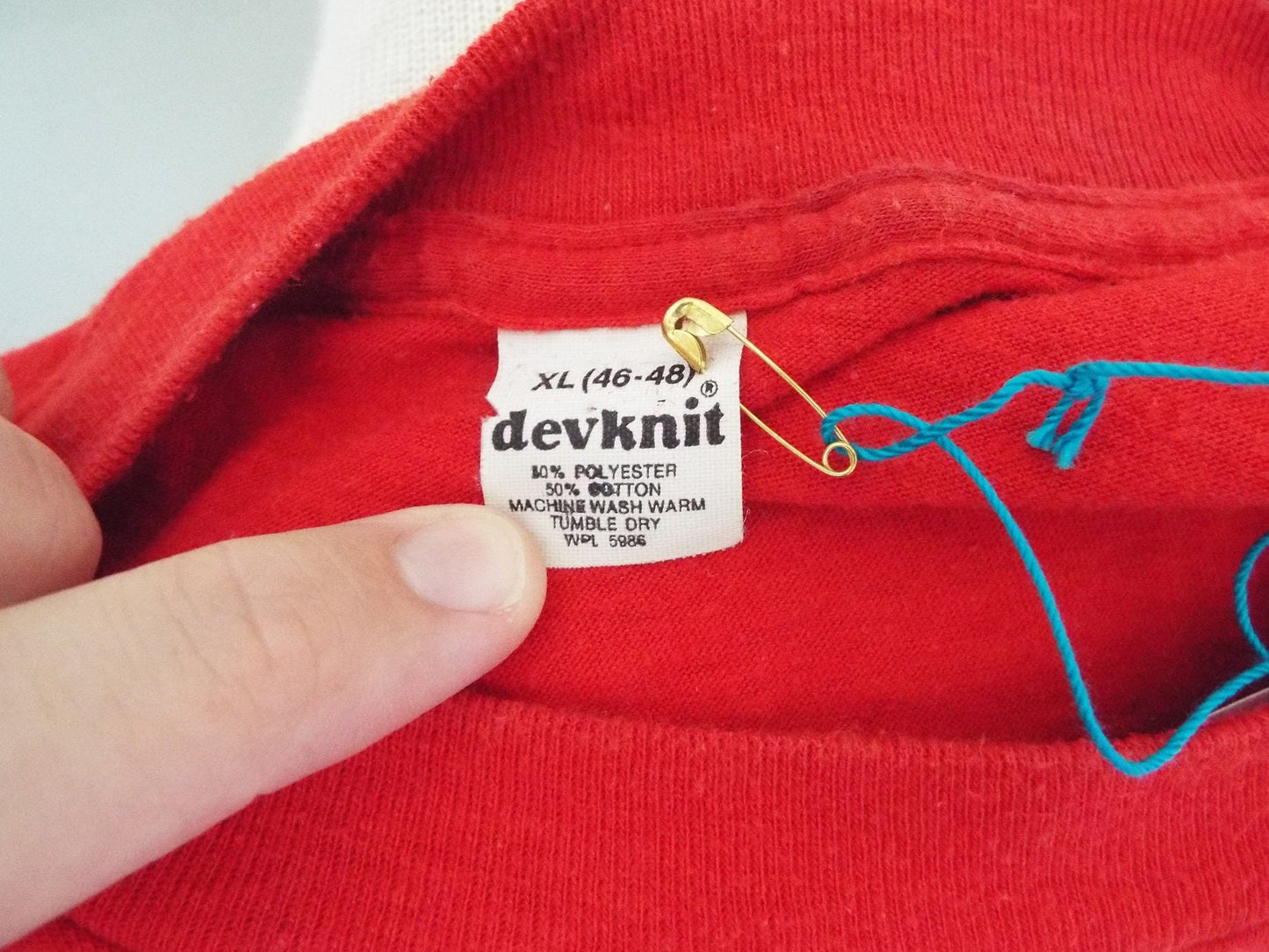 Vintage T-Shirt with Iron-On by Devknit