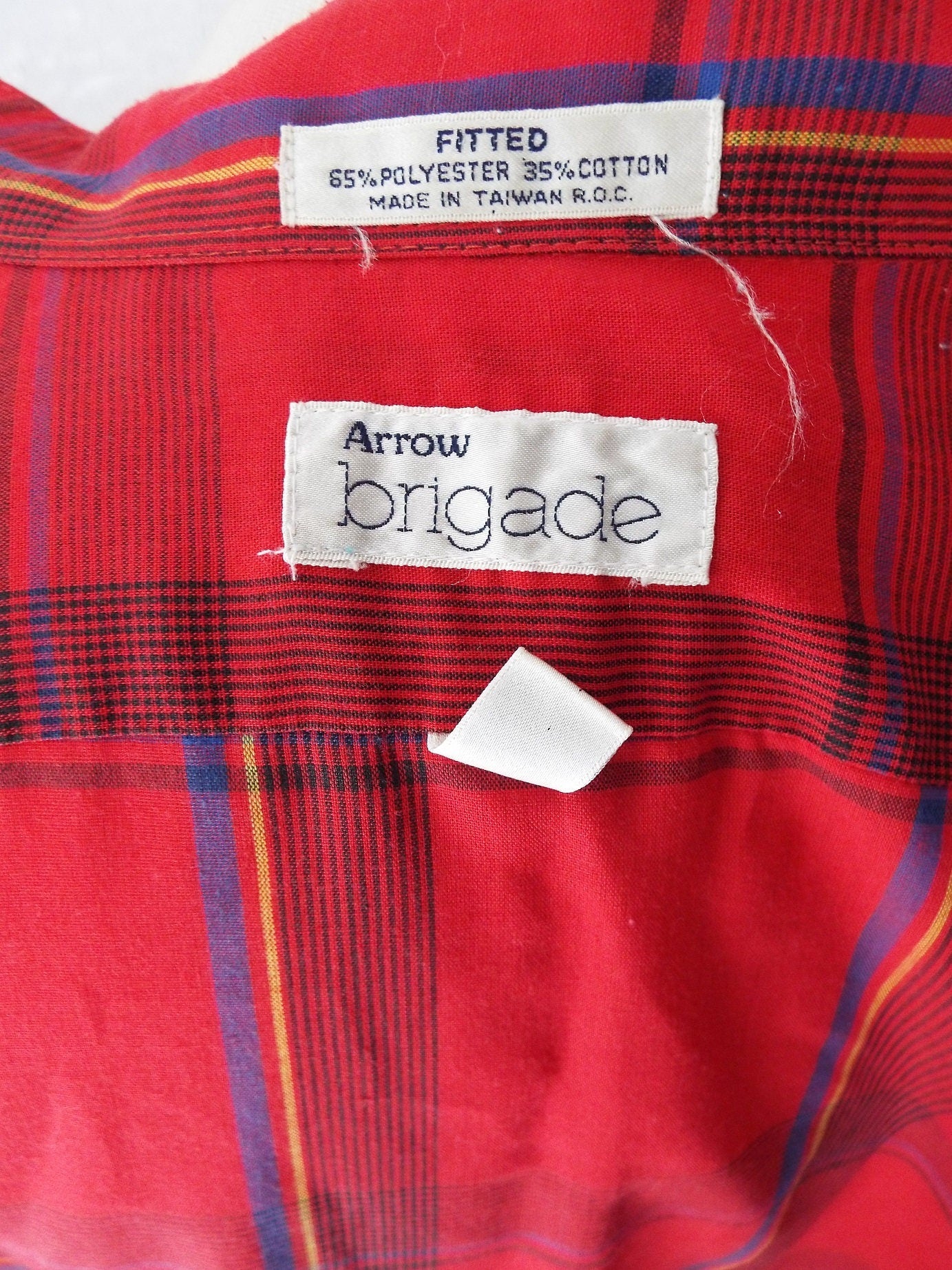 Vintage Long Sleeve Button Down Shirt by Arrow Brigade