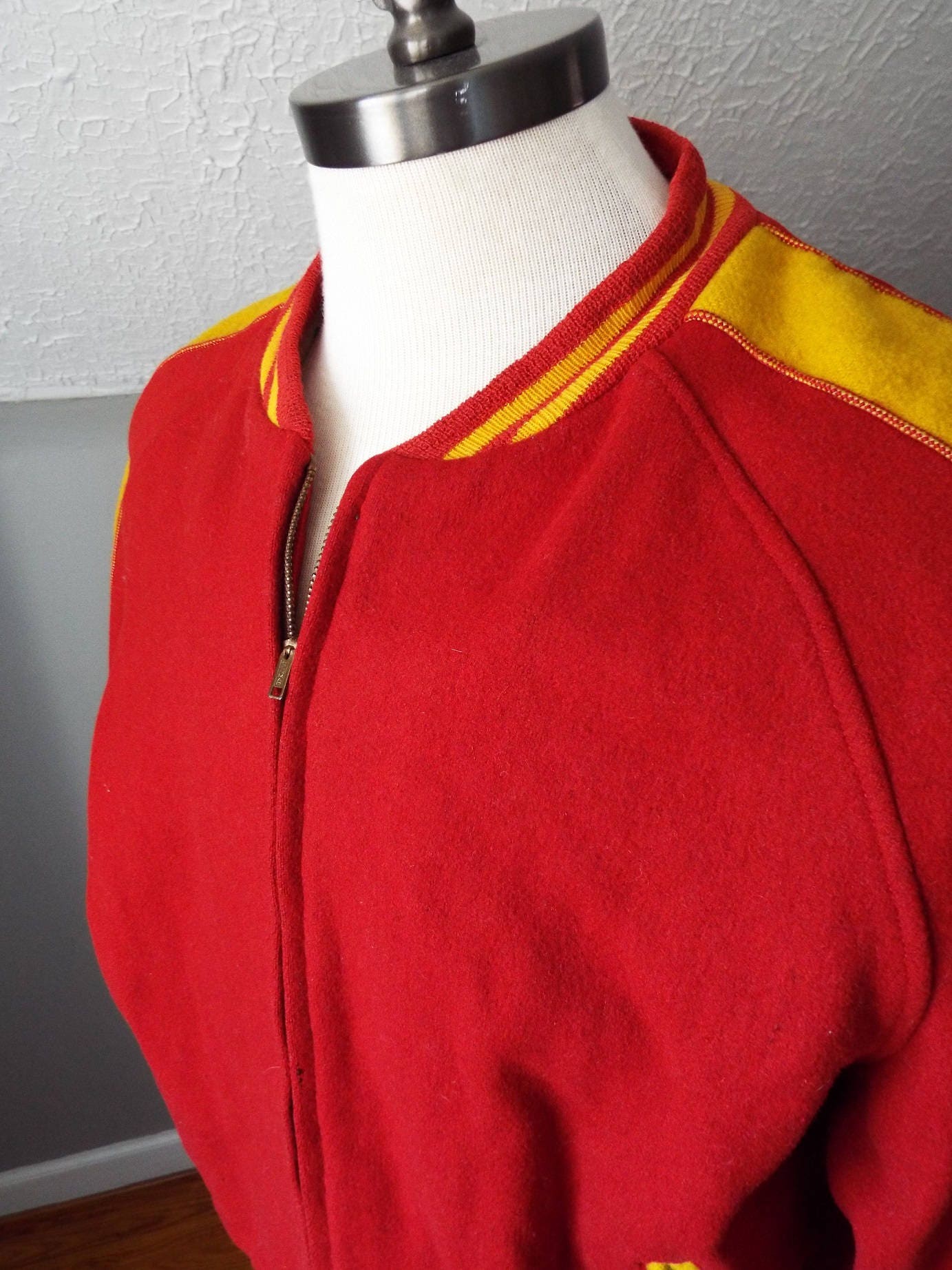 Vintage Men's Varsity Jacket by Maple MFG Company