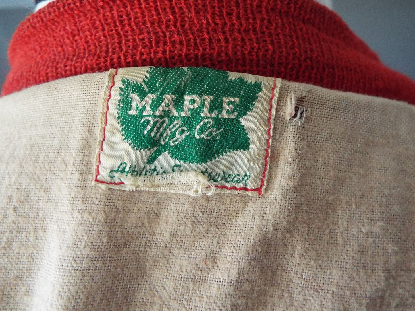 Vintage Men's Varsity Jacket by Maple MFG Company