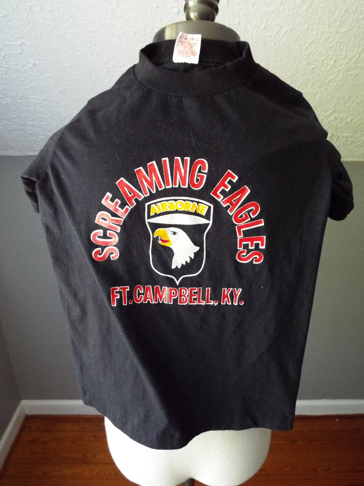 Vintage DEAD STOCK Short Sleeve Ft. Campbell Kentucky T-Shirt by Collegiate Pacific