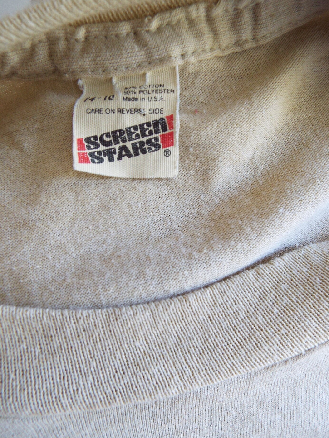 Vintage Short Sleeve Operation Desert Storm Child's T-Shirt by Screen Stars