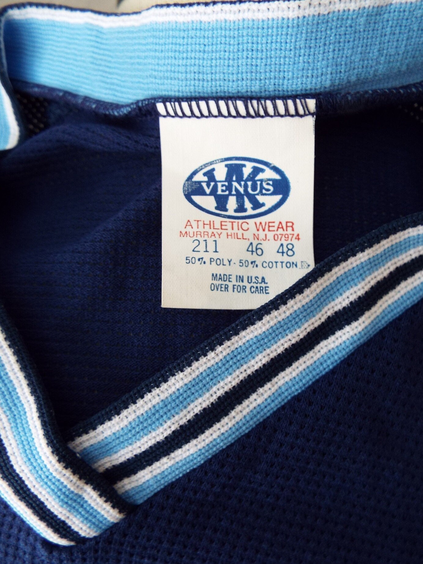 Vintage Short Sleeve Jersey by Venus Athletic Wear