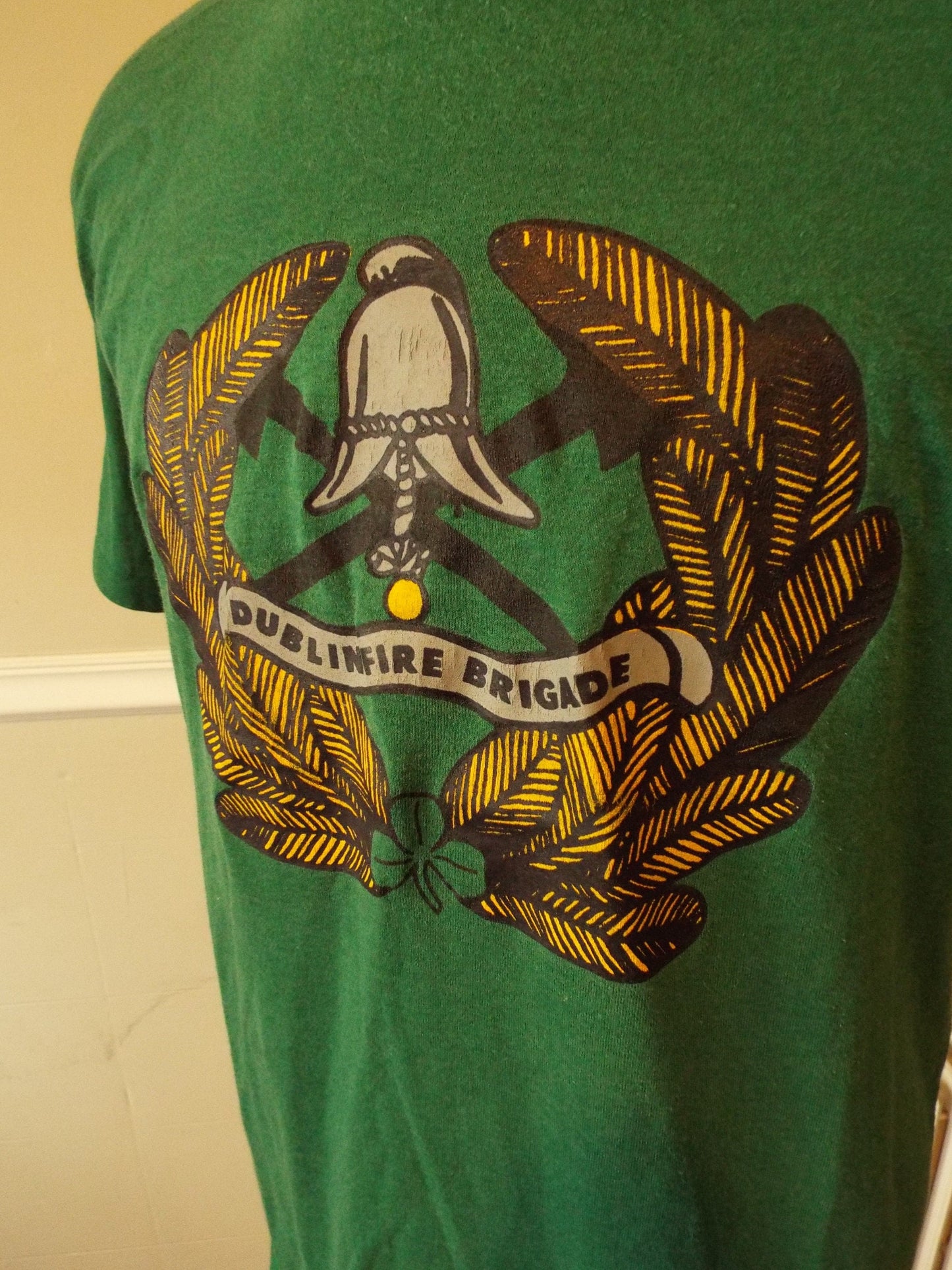 Vintage Dublin Fire Brigade T Shirt by Sportswear