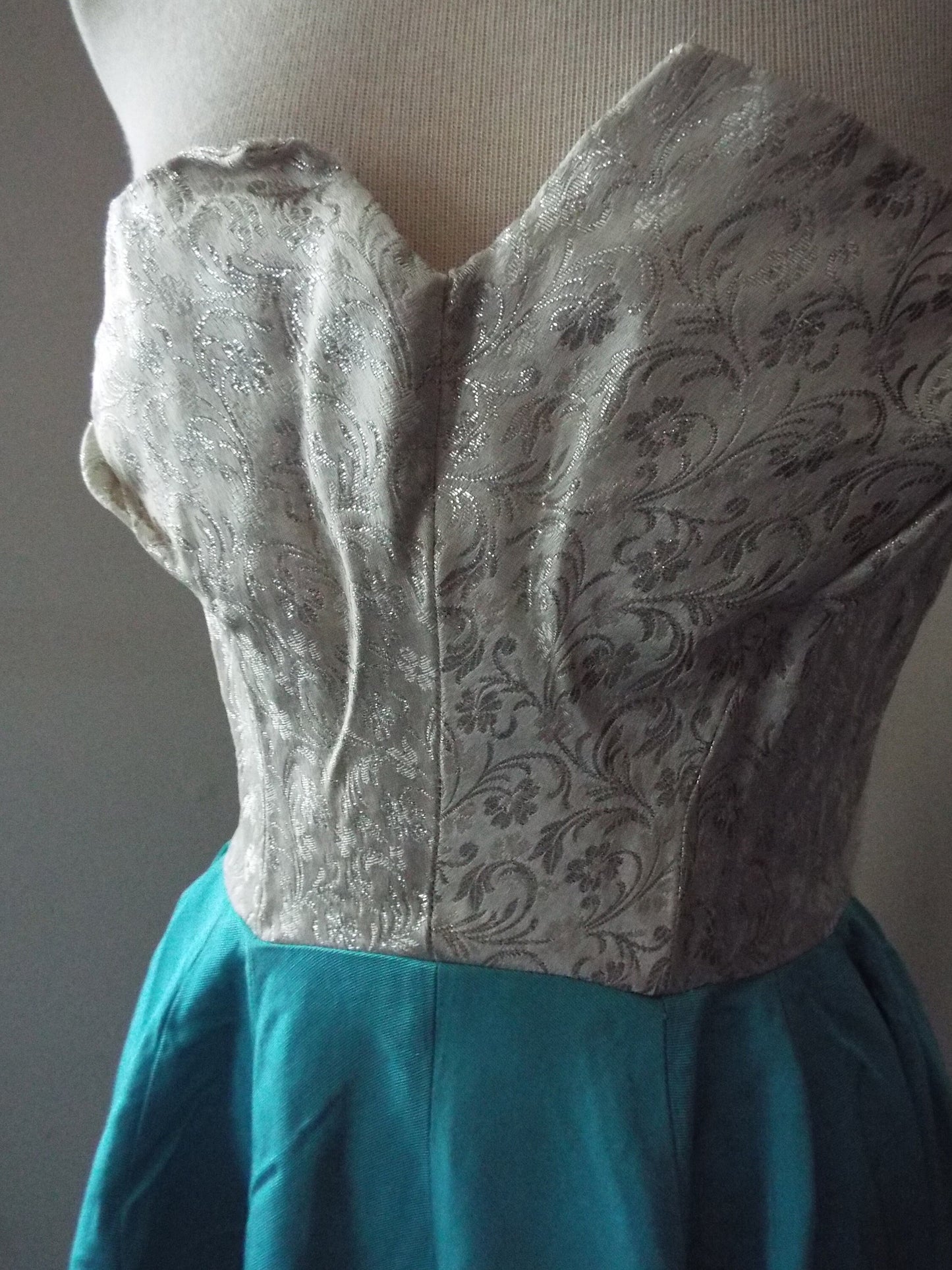Vintage Handmade Sleeveless Gown