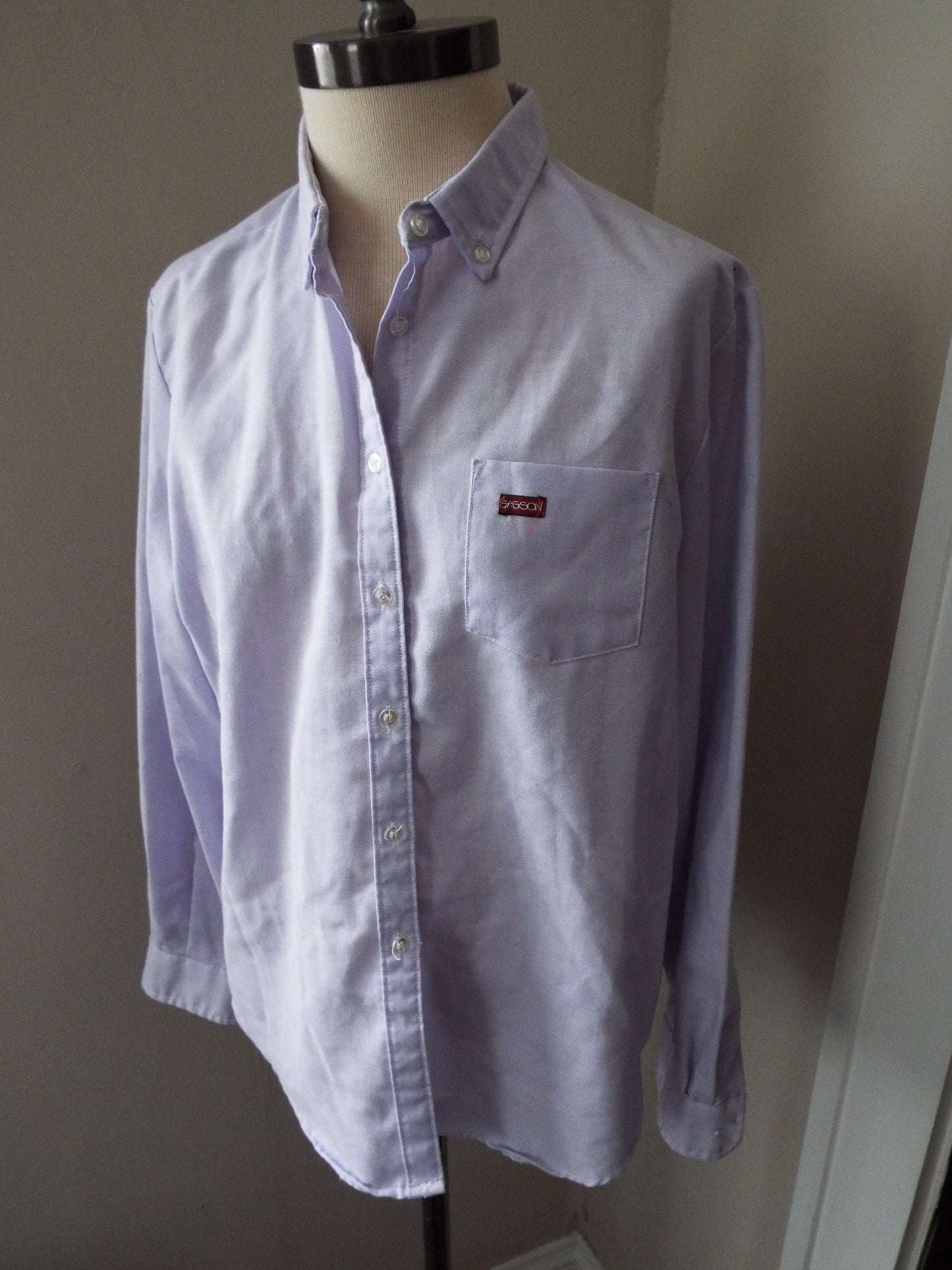 Vintage Long Sleeve Button Down Blouse by Sasson