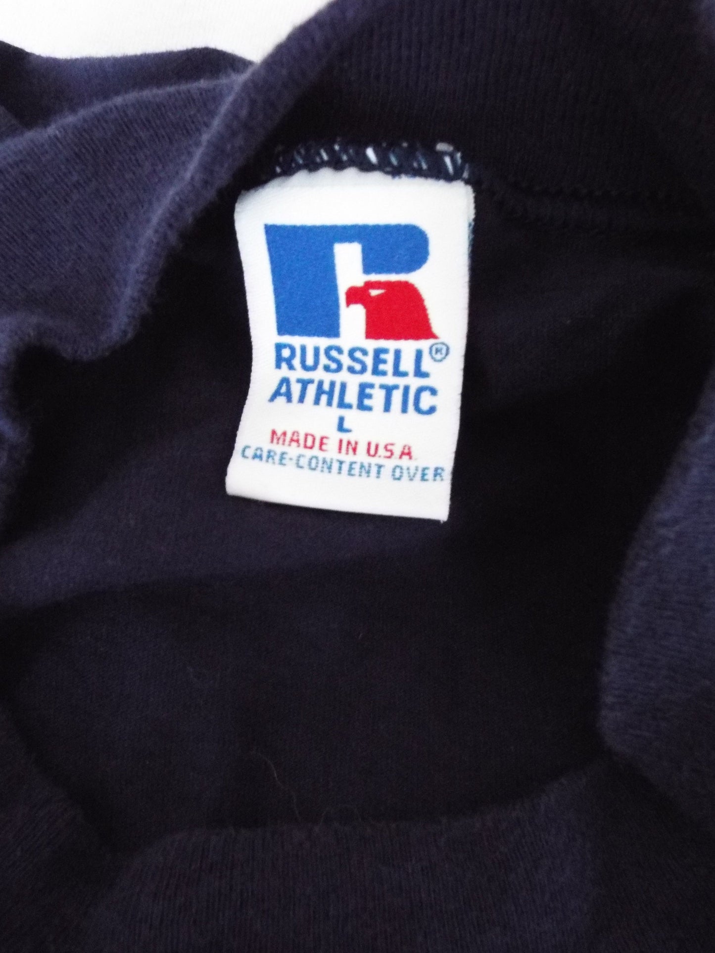 Vintage Long Sleeve US Space Academy T Shirt by Russell Athletic